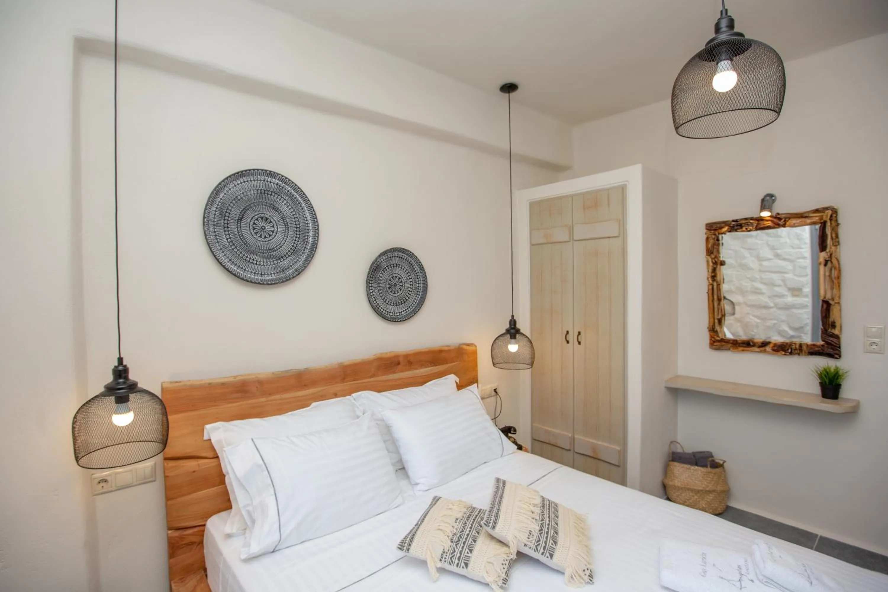 Photo of the whole room, Bed in Ampelos Residence Naxos