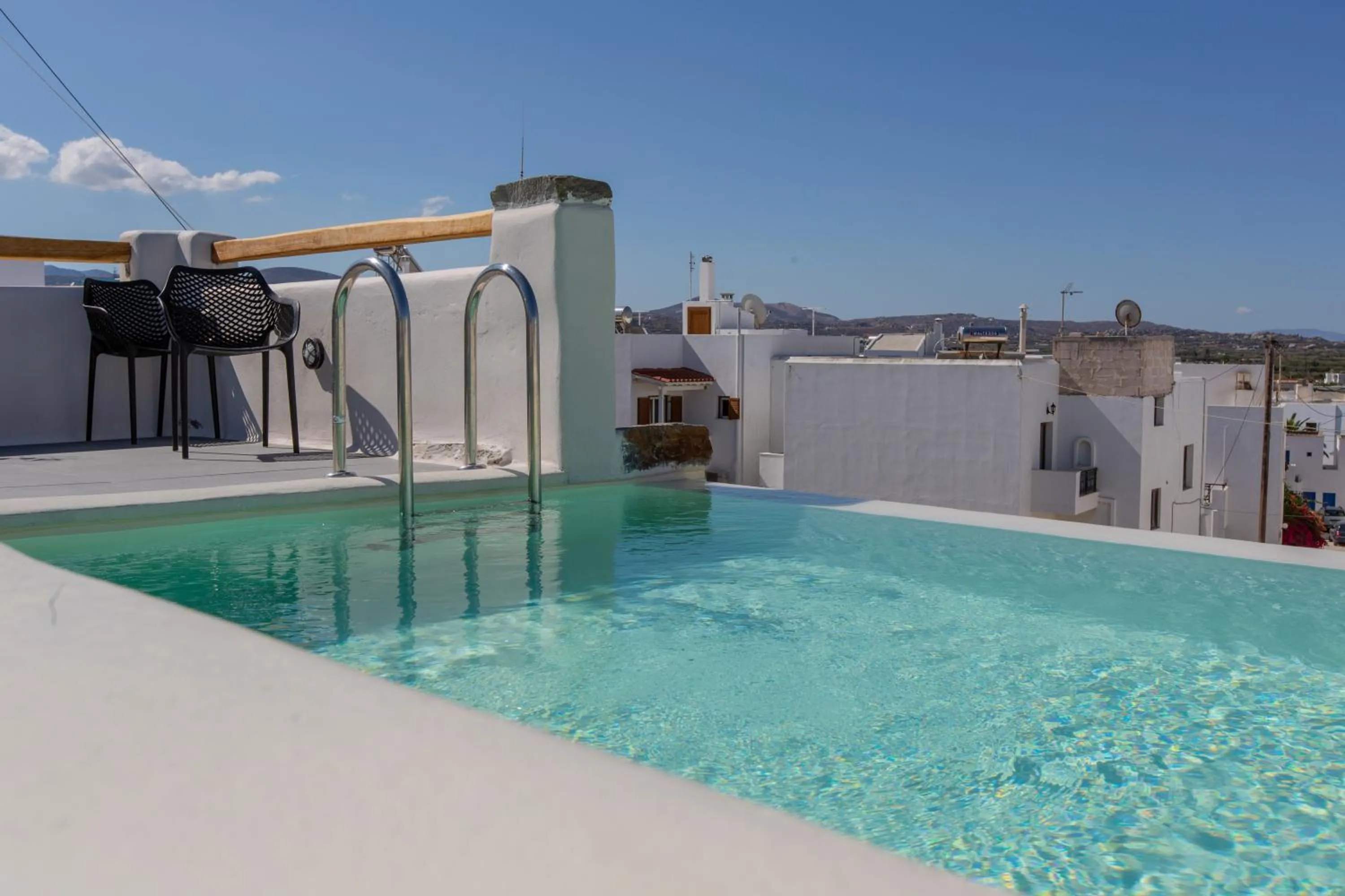 Swimming pool in Ampelos Residence Naxos