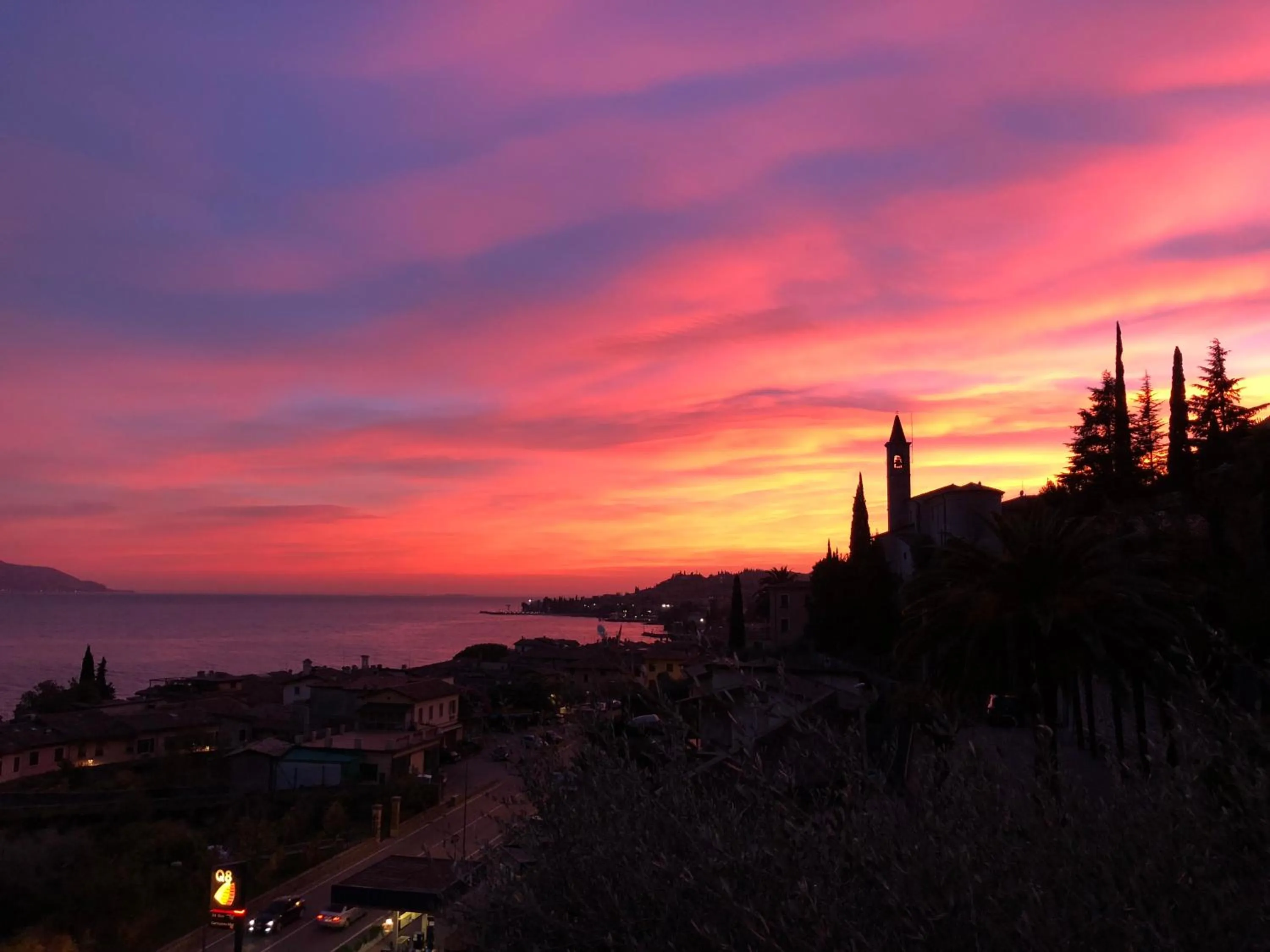 Lake view in Hotel Palazzina