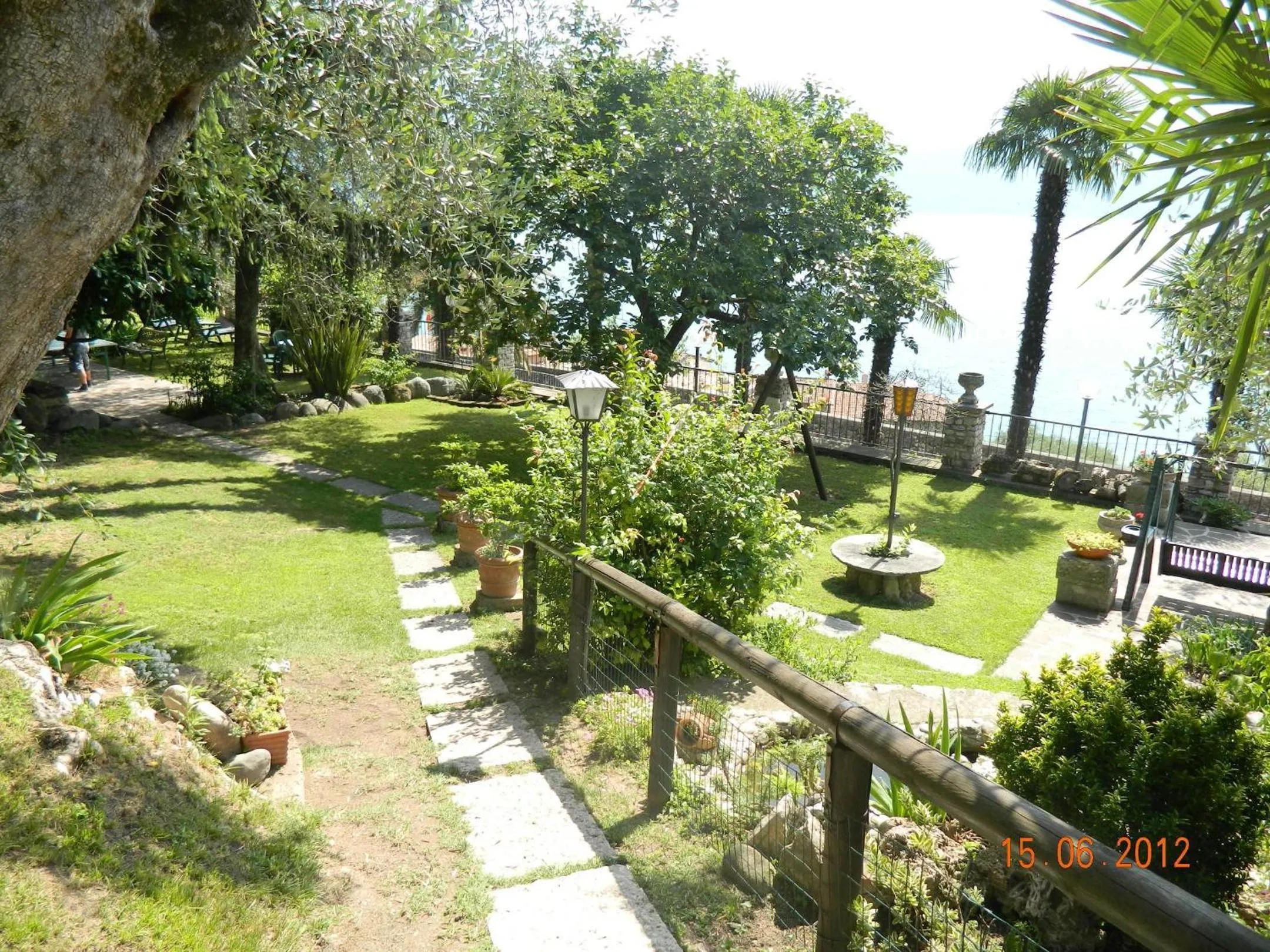 Garden in Hotel Palazzina