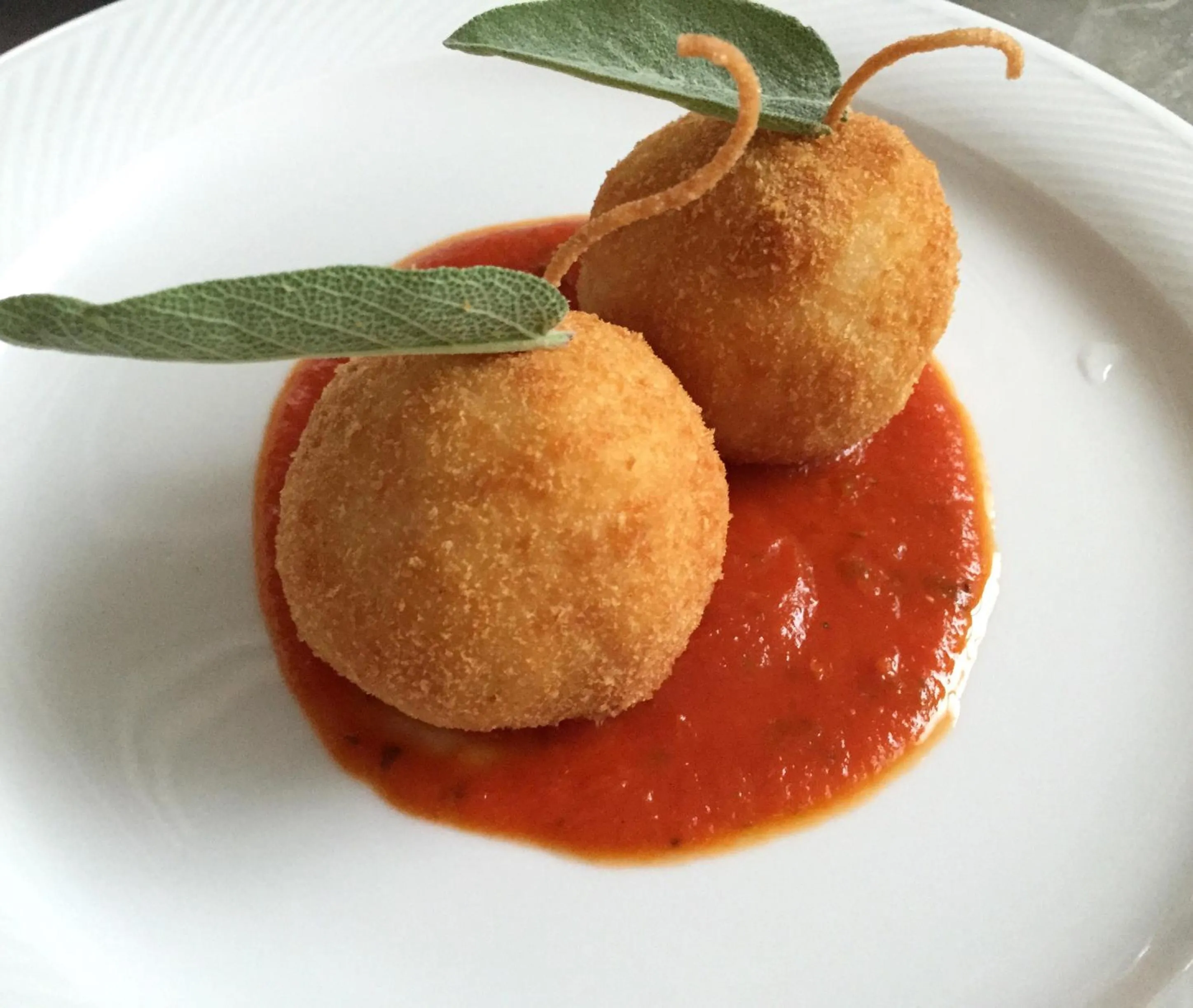 Food close-up in Hotel Palazzina