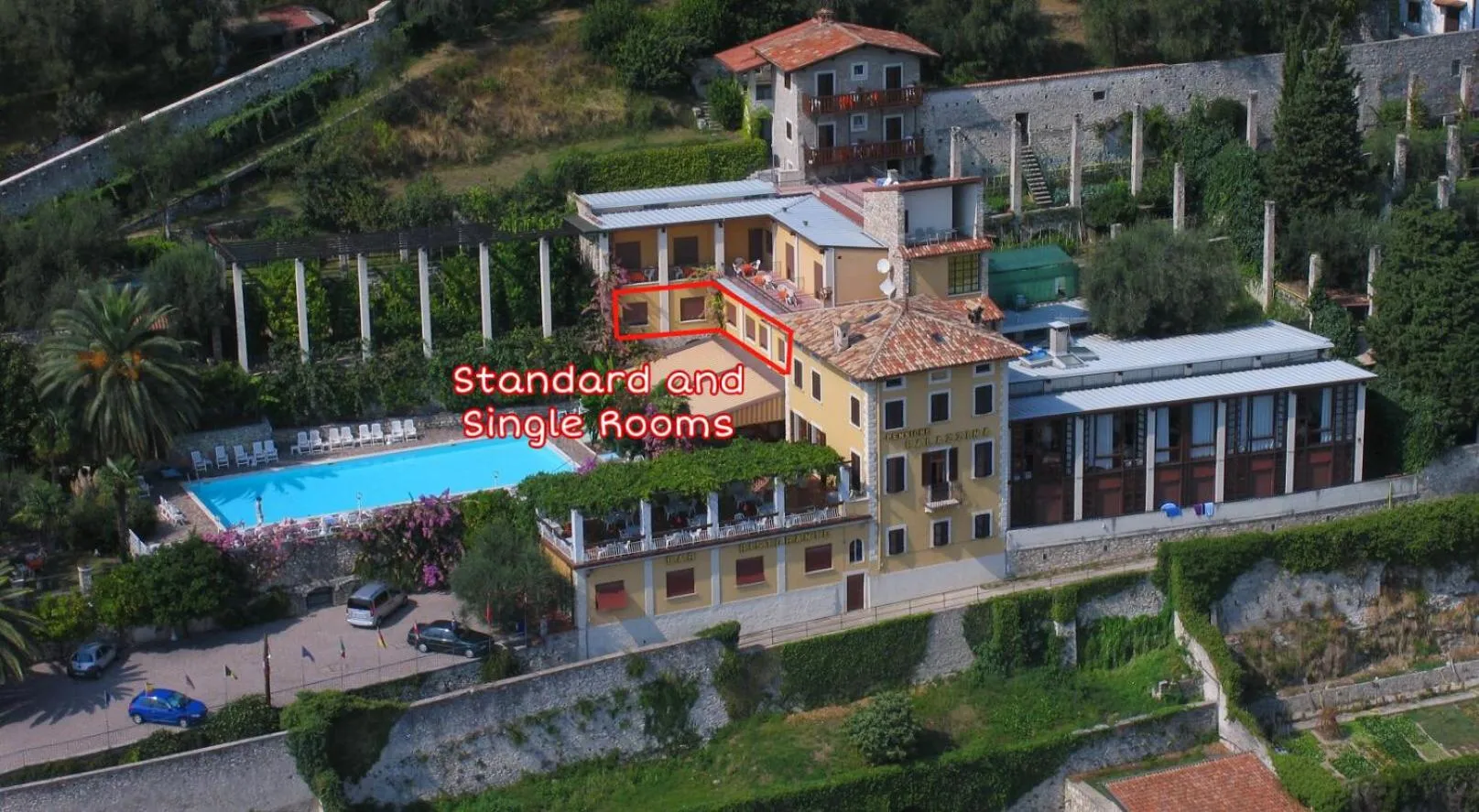 Property building in Hotel Palazzina