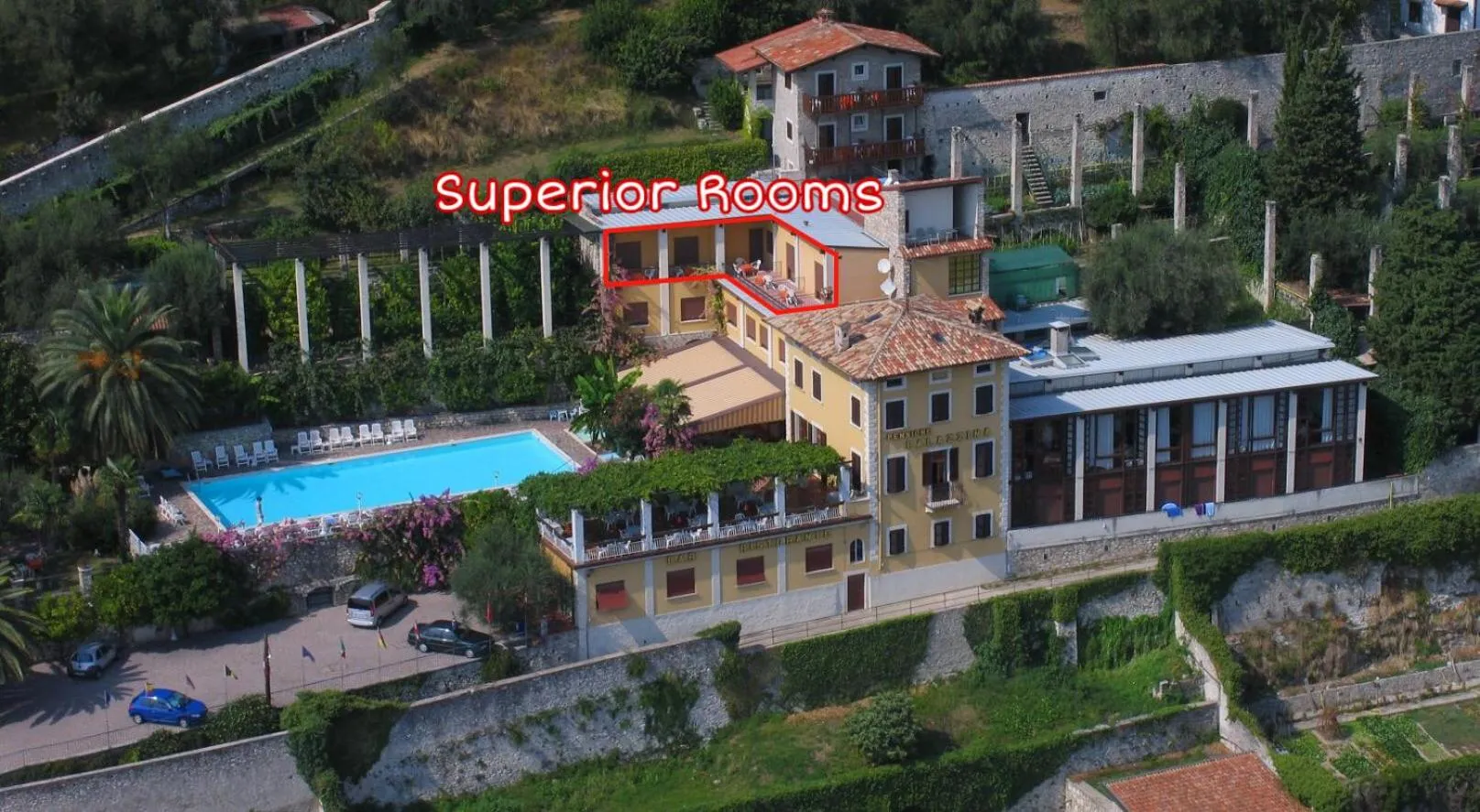 Property building in Hotel Palazzina