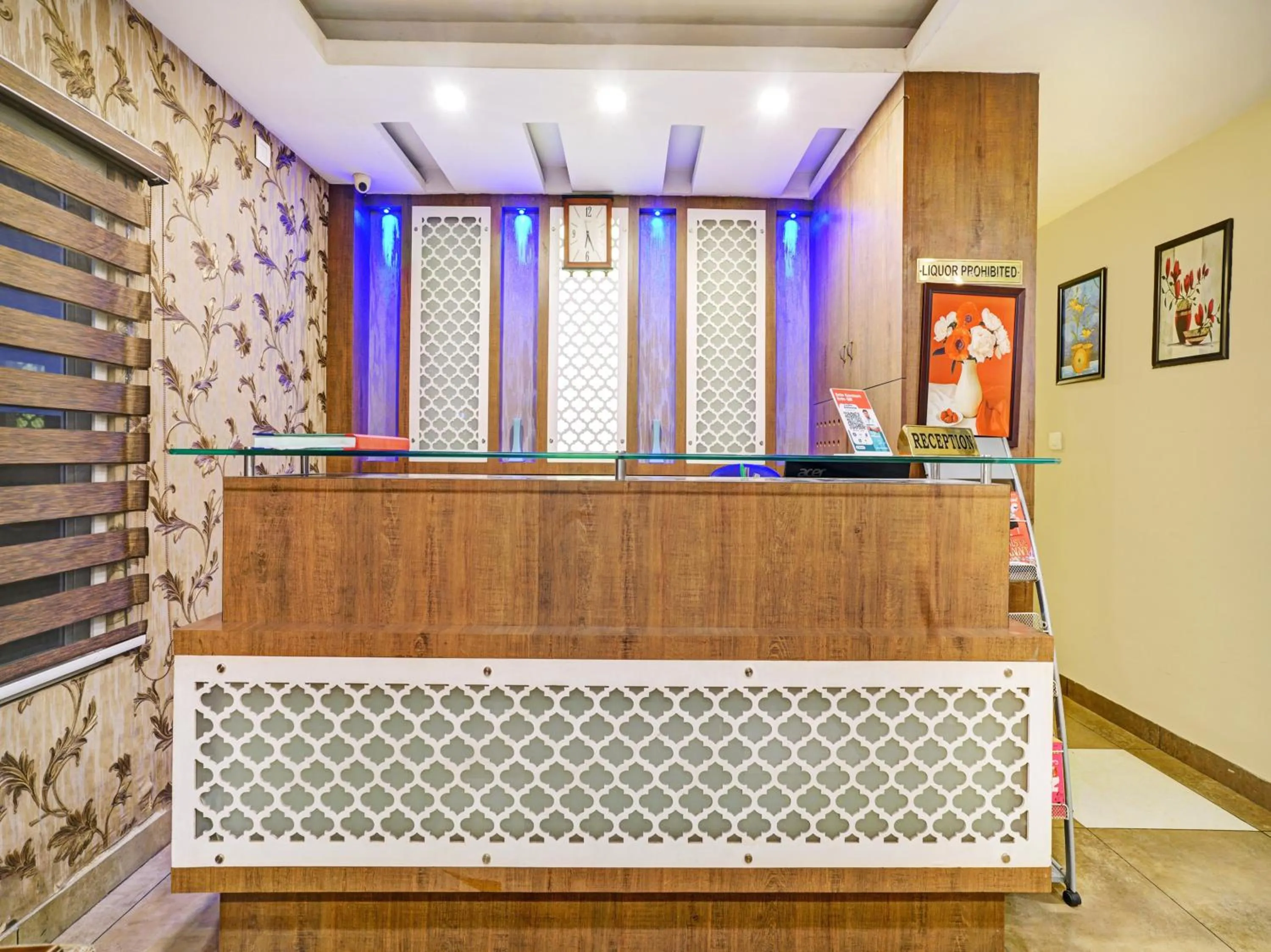 Lobby or reception in Galaxy Inn