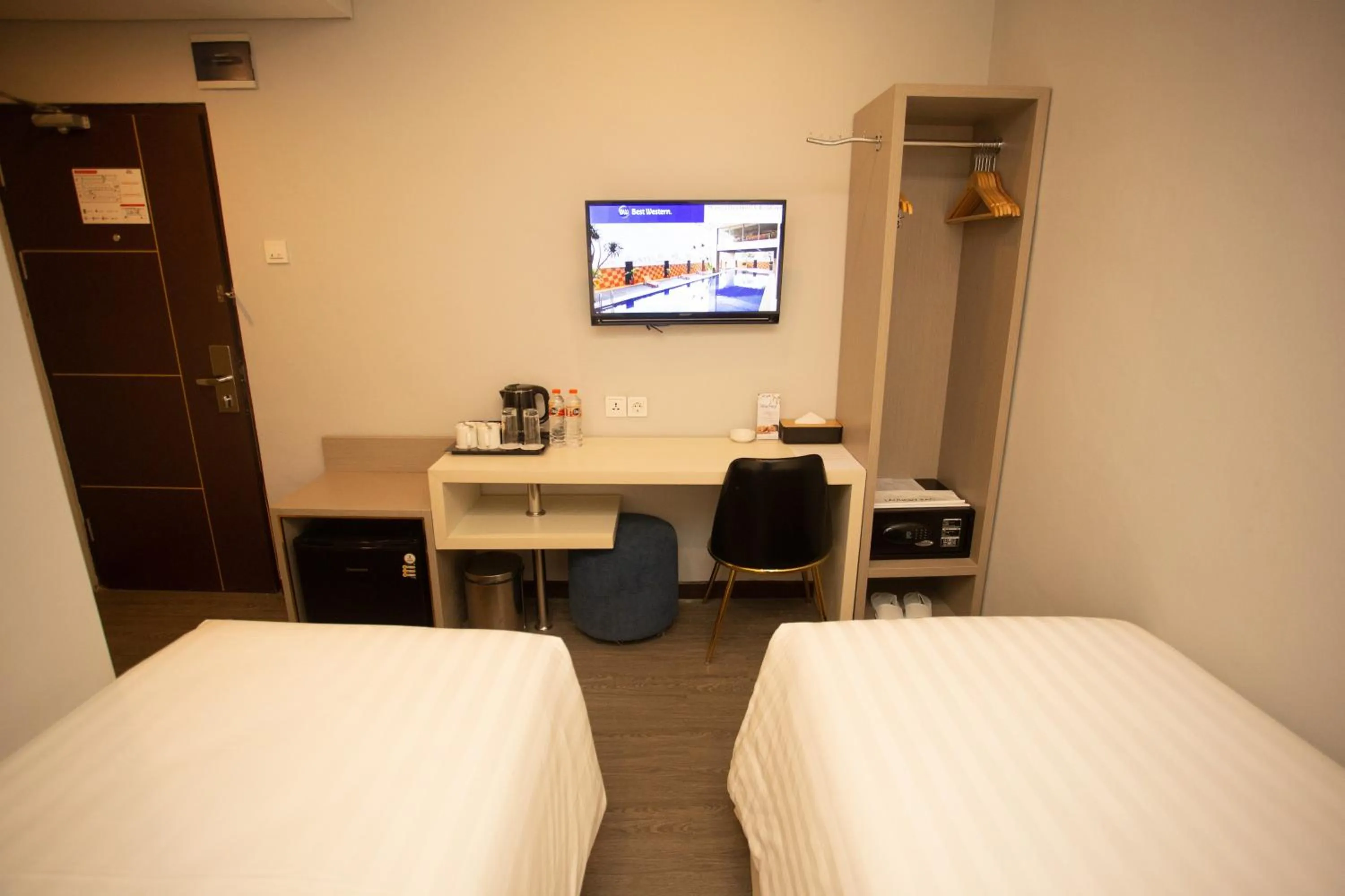 Bed in Best Western Batang Garing