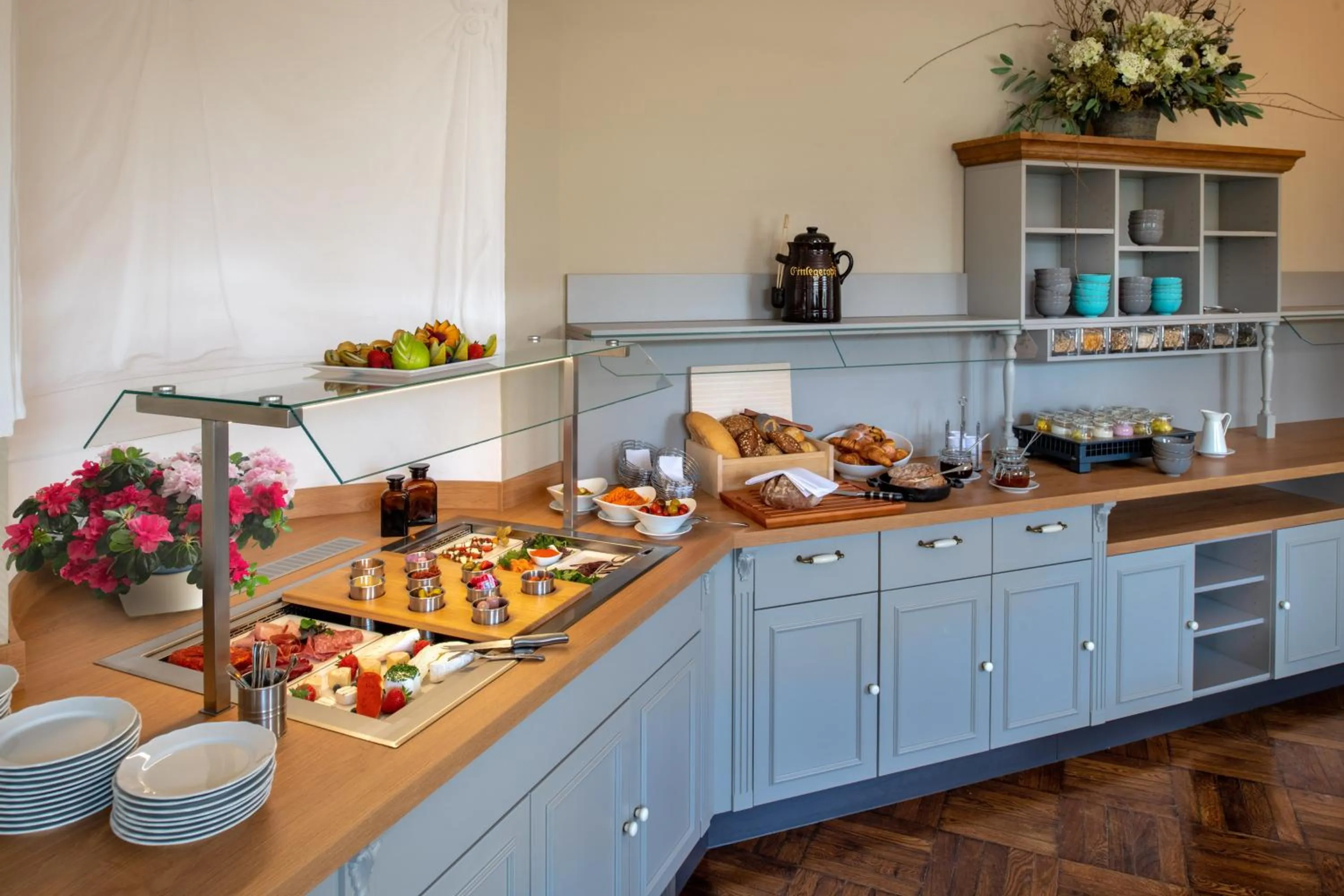 Breakfast in Hotel Schloss Rattey