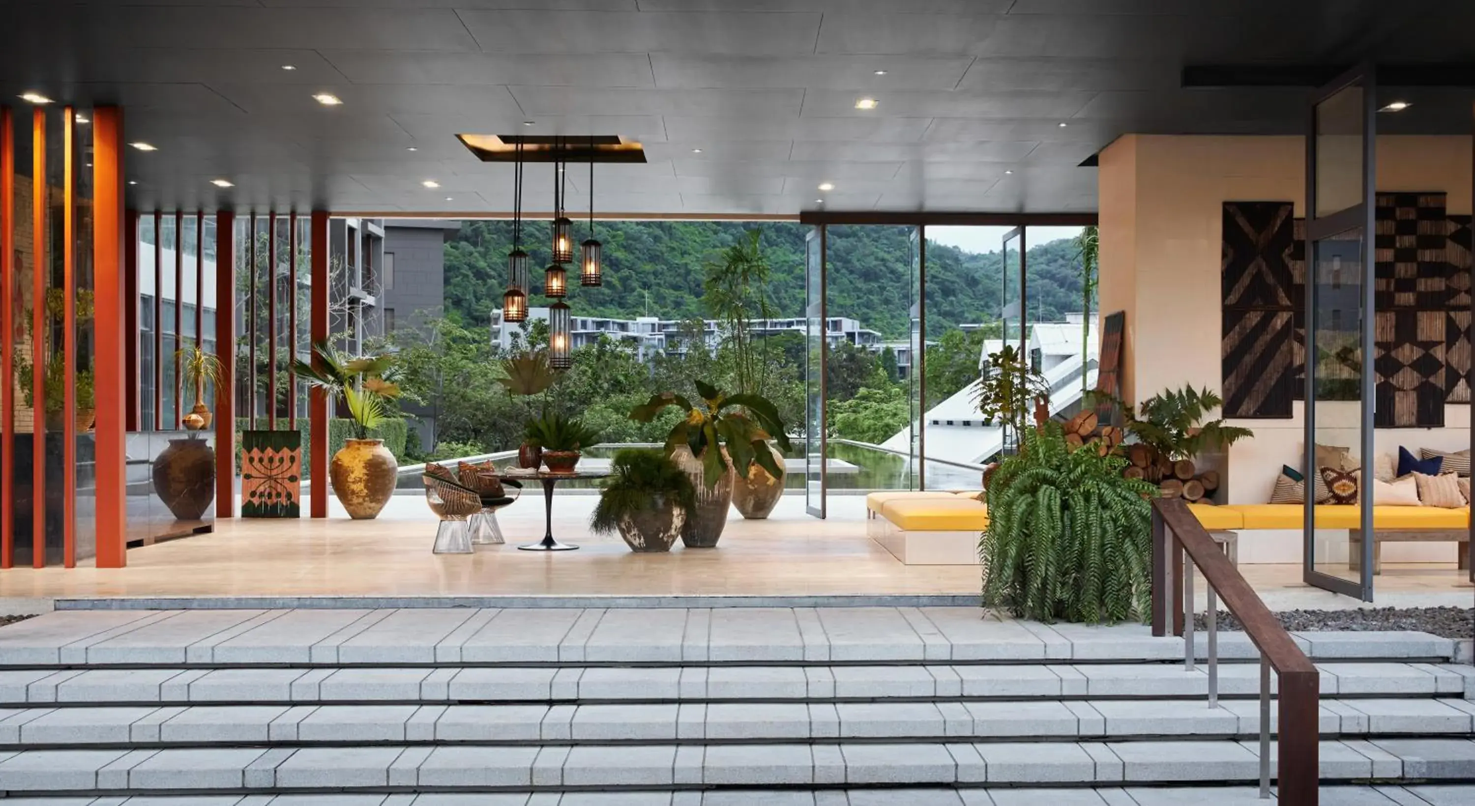 Lobby or reception in The Peri Hotel Khao Yai Lobby or reception in The Peri Hotel Khao Yai