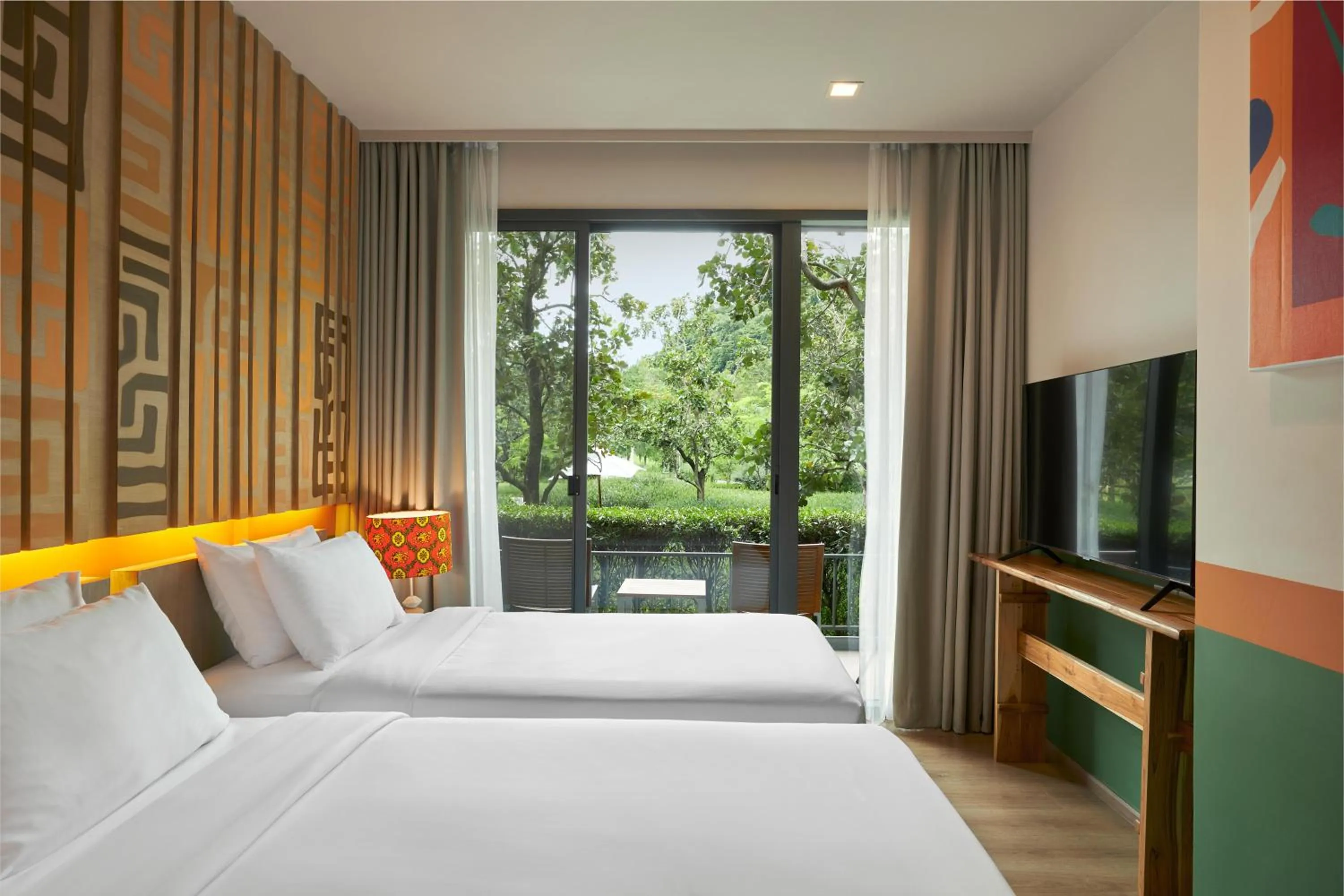 Photo of the whole room, Bed in The Peri Hotel Khao Yai