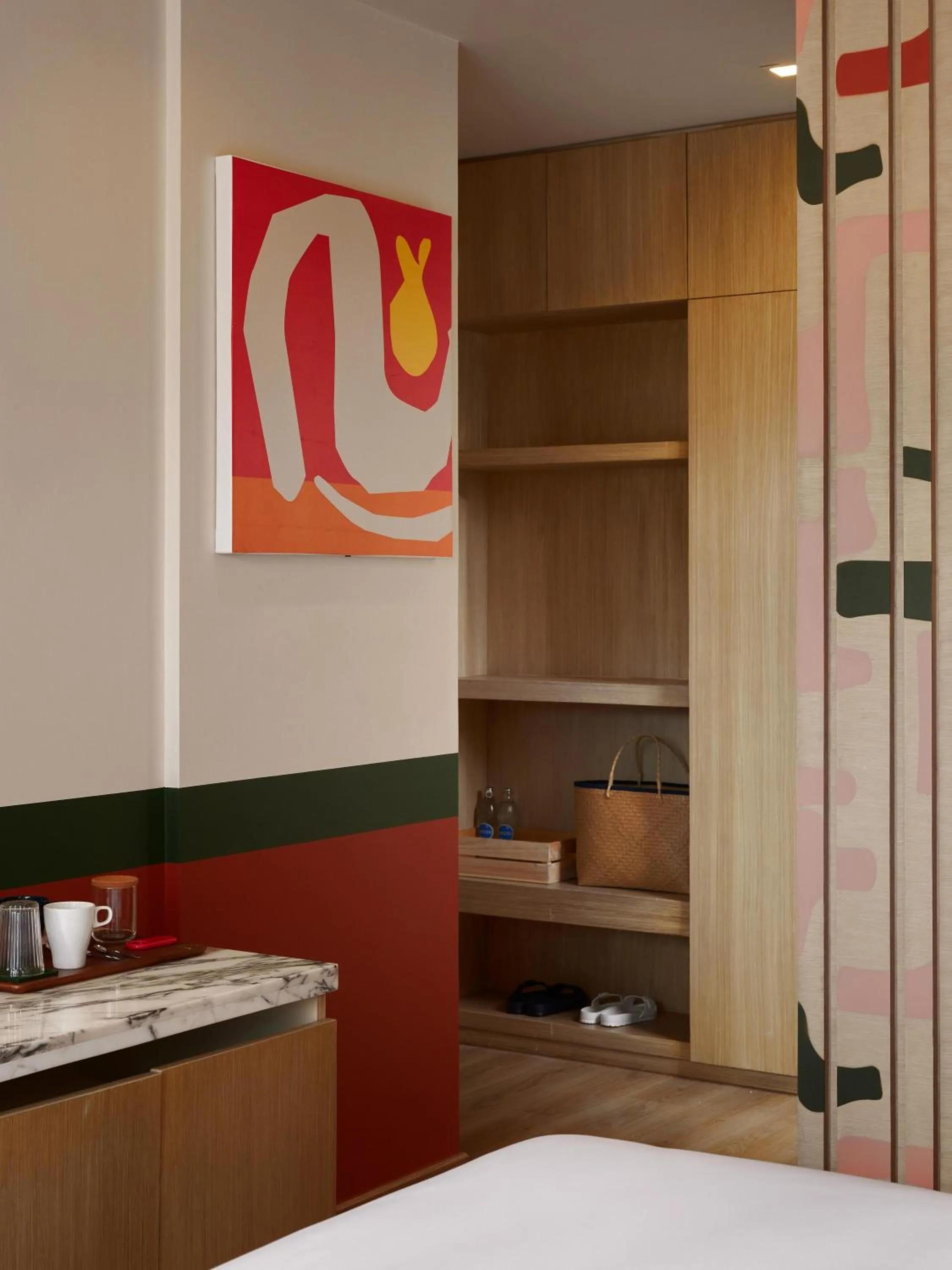 Area and facilities, Bed in The Peri Hotel Khao Yai