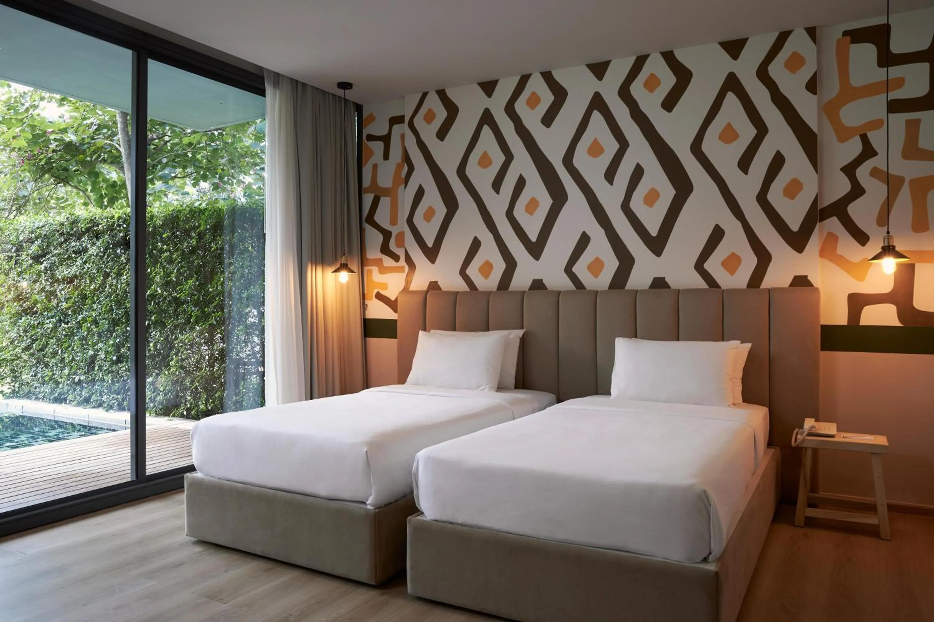 Photo of the whole room, Bed in The Peri Hotel Khao Yai