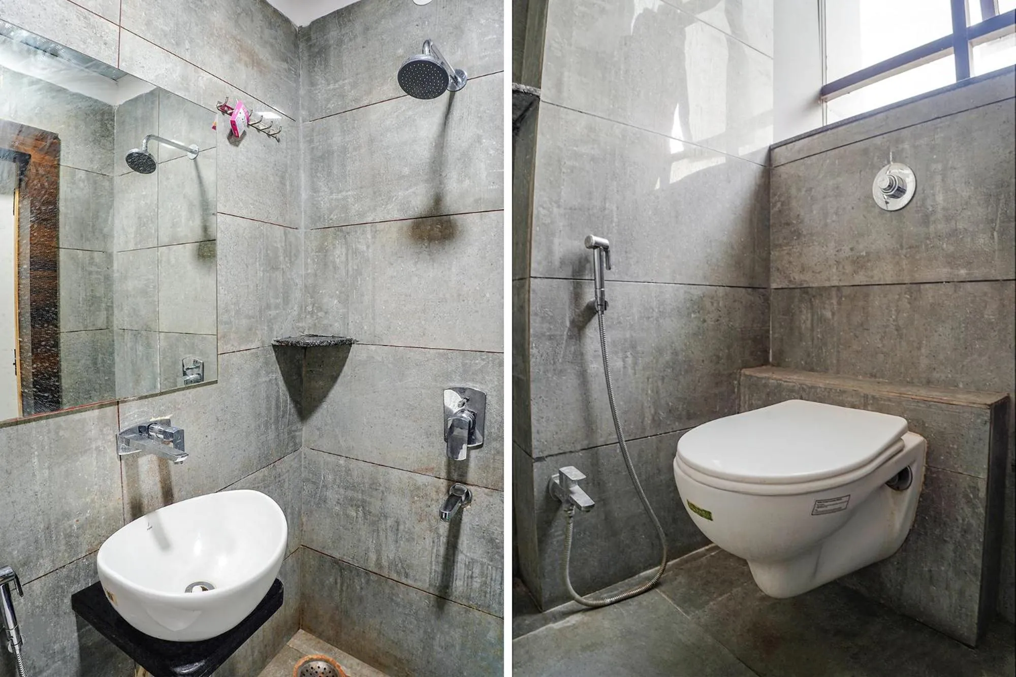 Bathroom in FabHotel Brij Residency