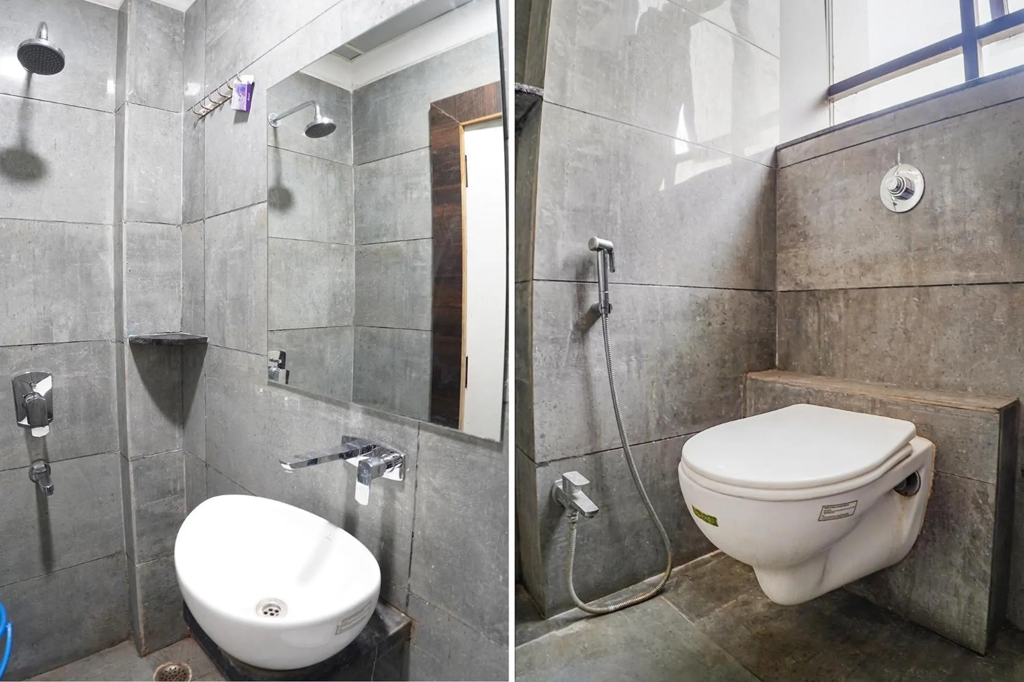 Bathroom in FabHotel Brij Residency