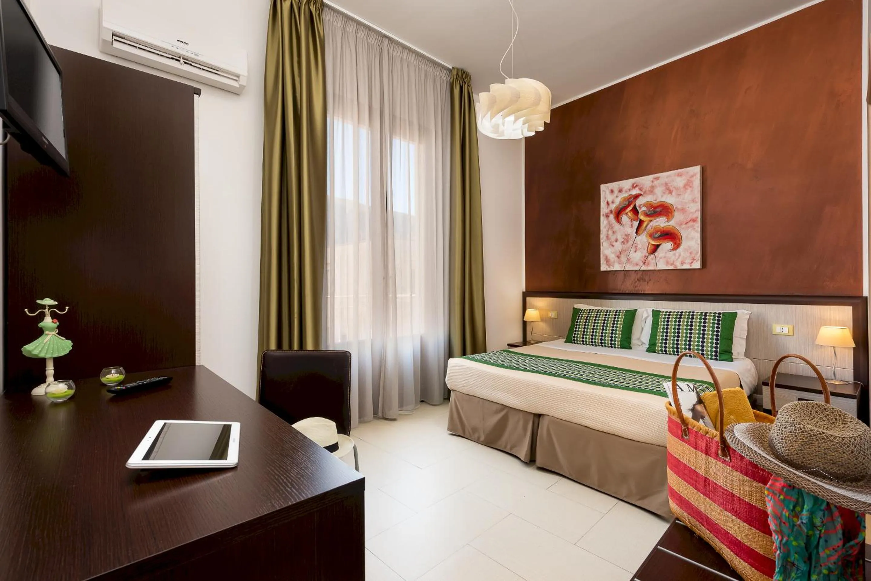 Bed in B&B A casa di Aurora rooms