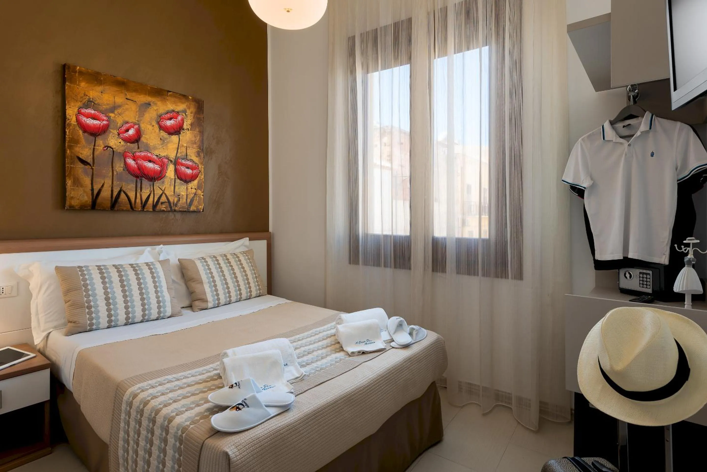Bed in B&B A casa di Aurora rooms