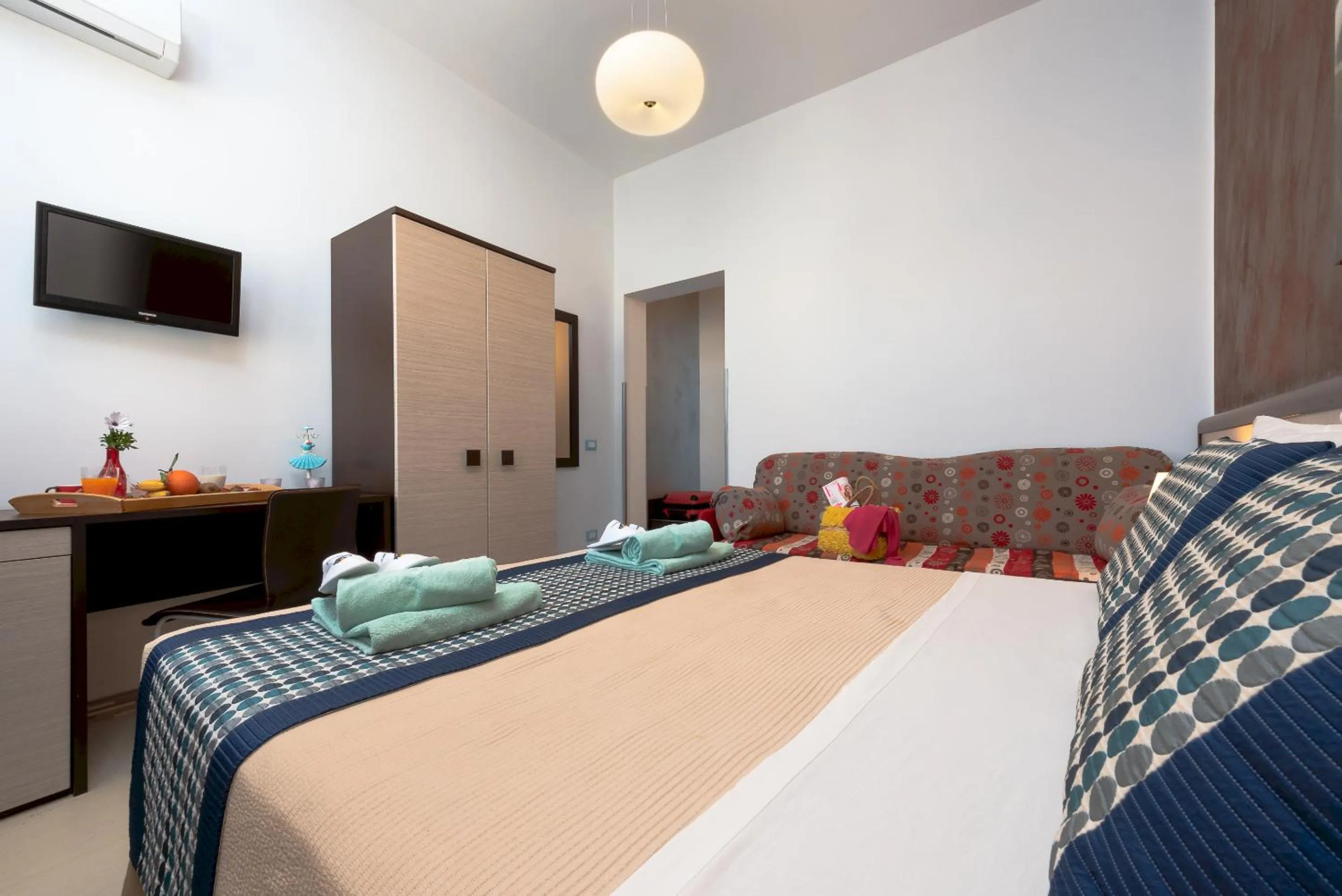 Bed in B&B A casa di Aurora rooms