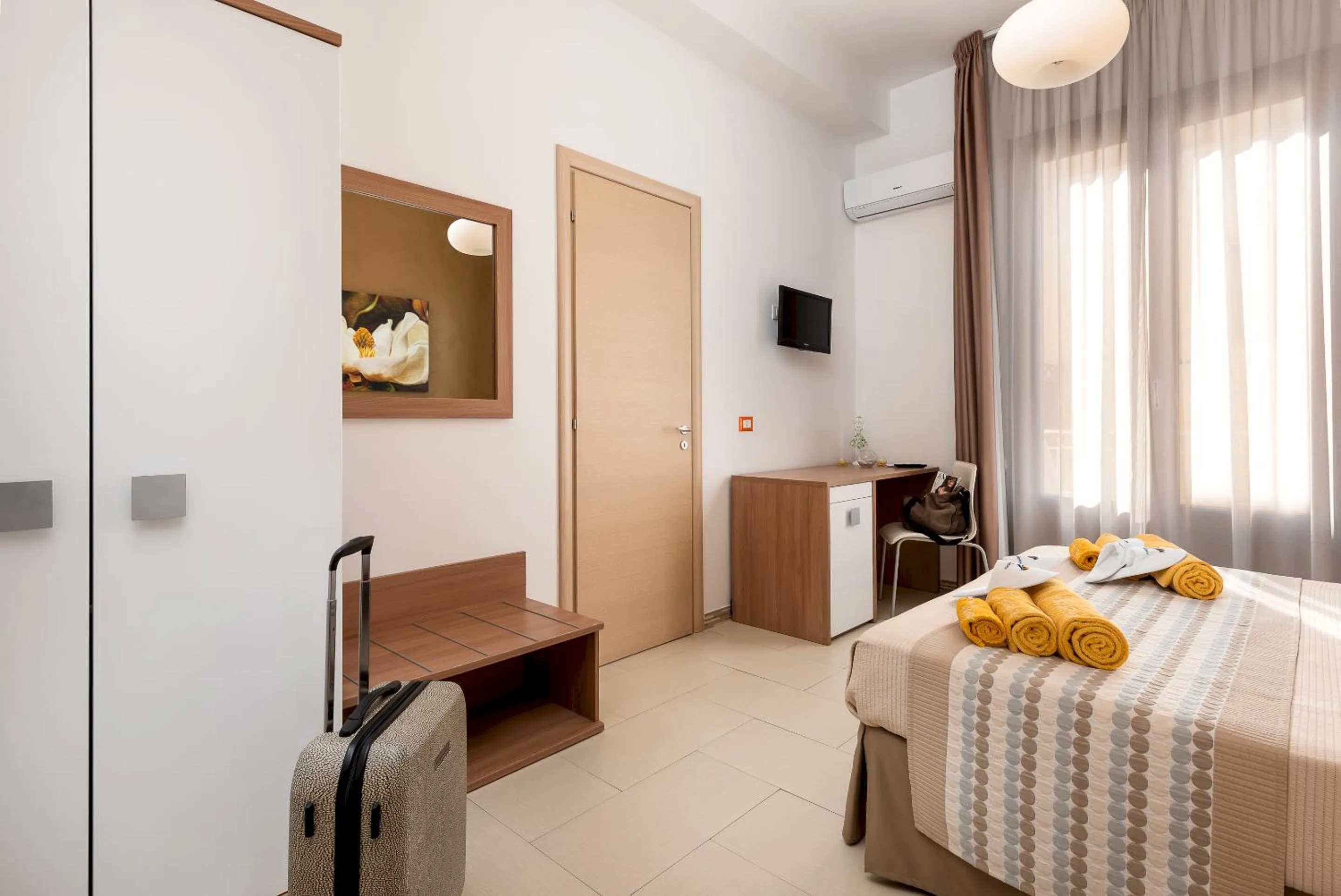 Bed in B&B A casa di Aurora rooms