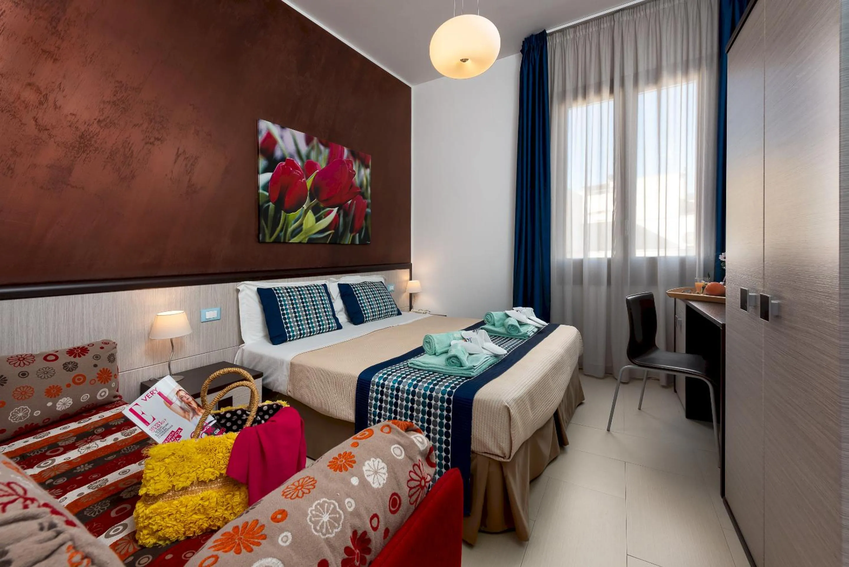 Bed in B&B A casa di Aurora rooms