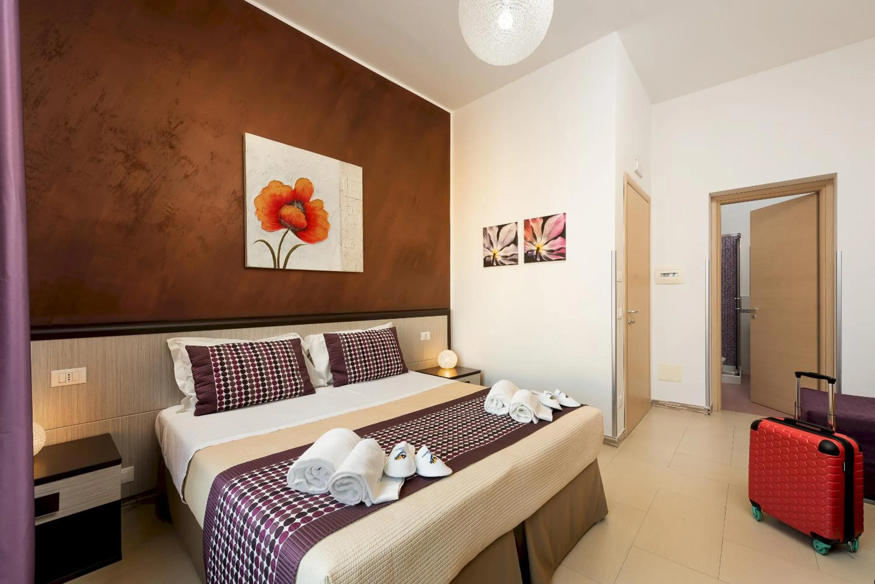 Bed in B&B A casa di Aurora rooms