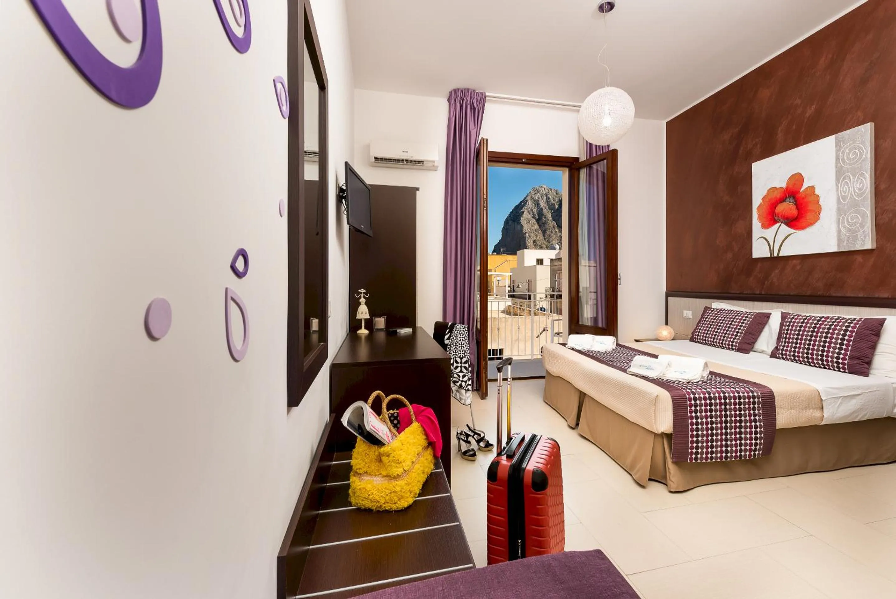 Bed in B&B A casa di Aurora rooms