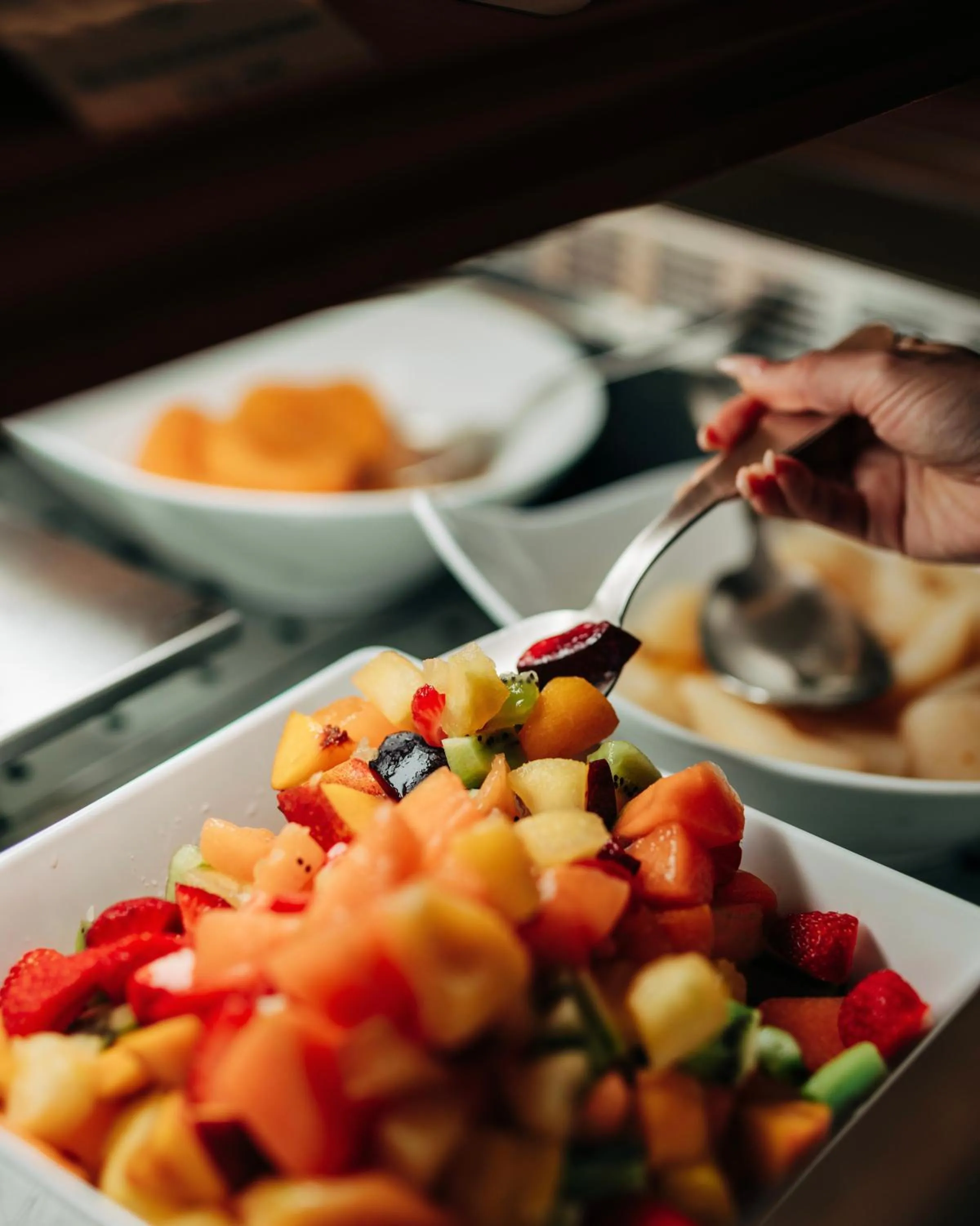 Buffet breakfast in Hotel Savoy Palace