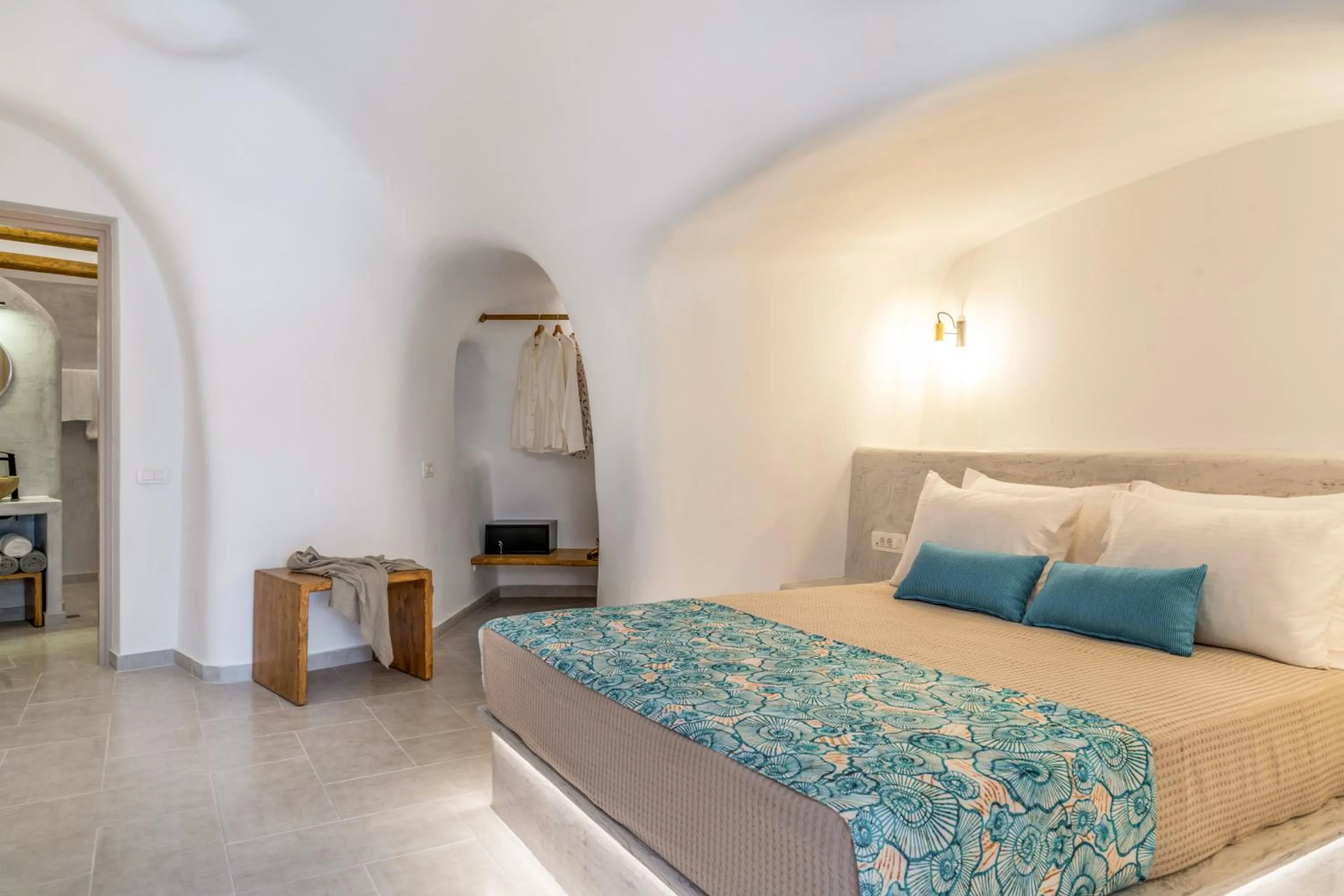 Bed in Wine and Yard Caves