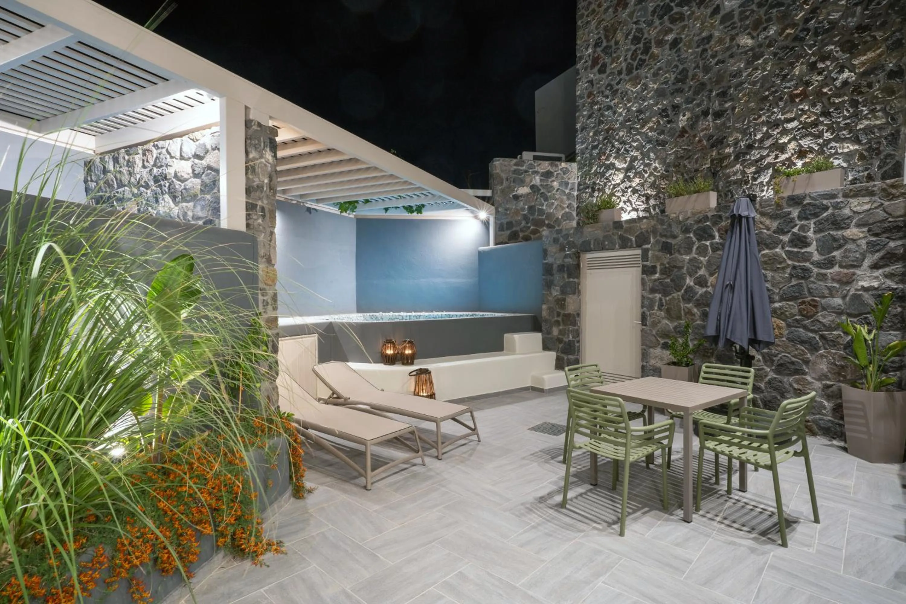 Patio in Wine and Yard Caves