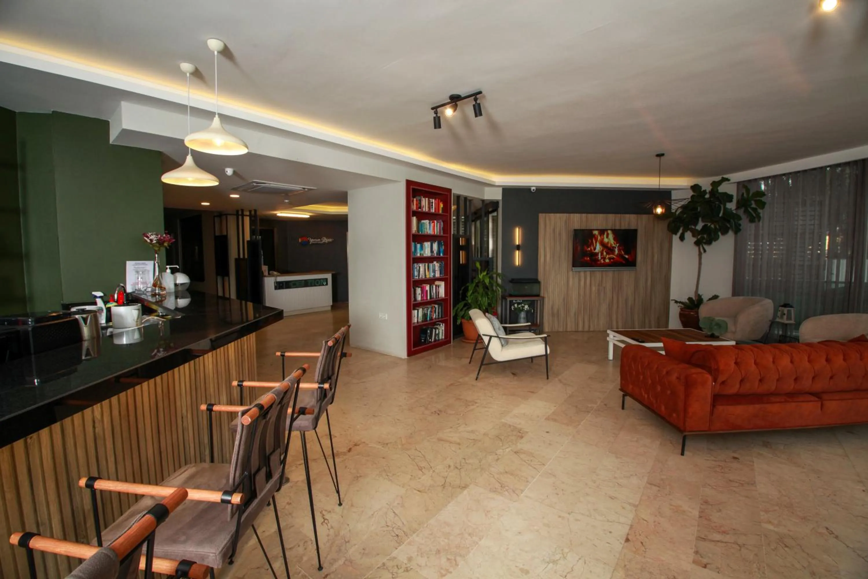 Lobby or reception in Yuvam Prime Beach Hotel