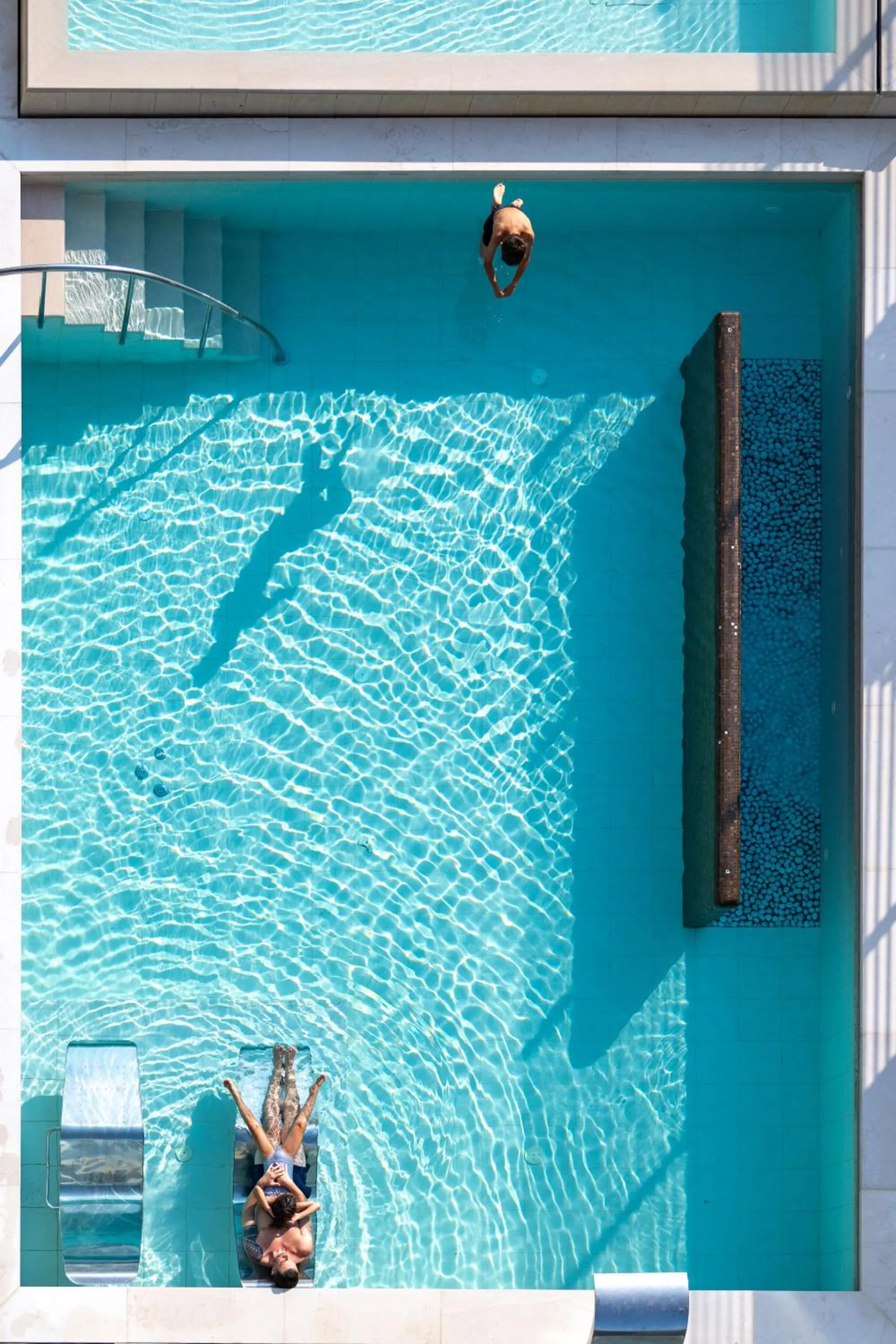 Pool view in Hotel Fedora Riccione - FRONTE MARE