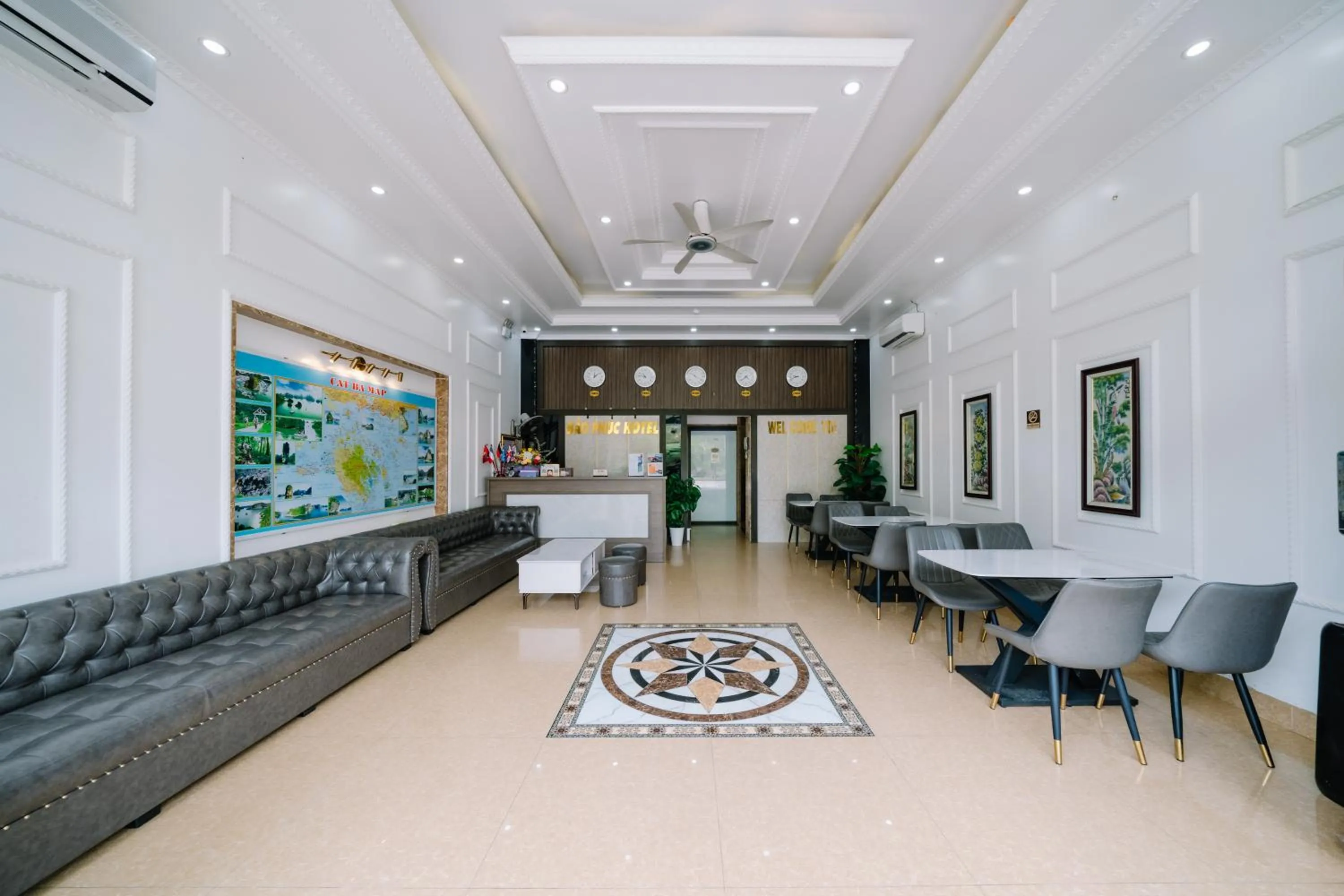 Lobby or reception in Bao Phuc Hotel