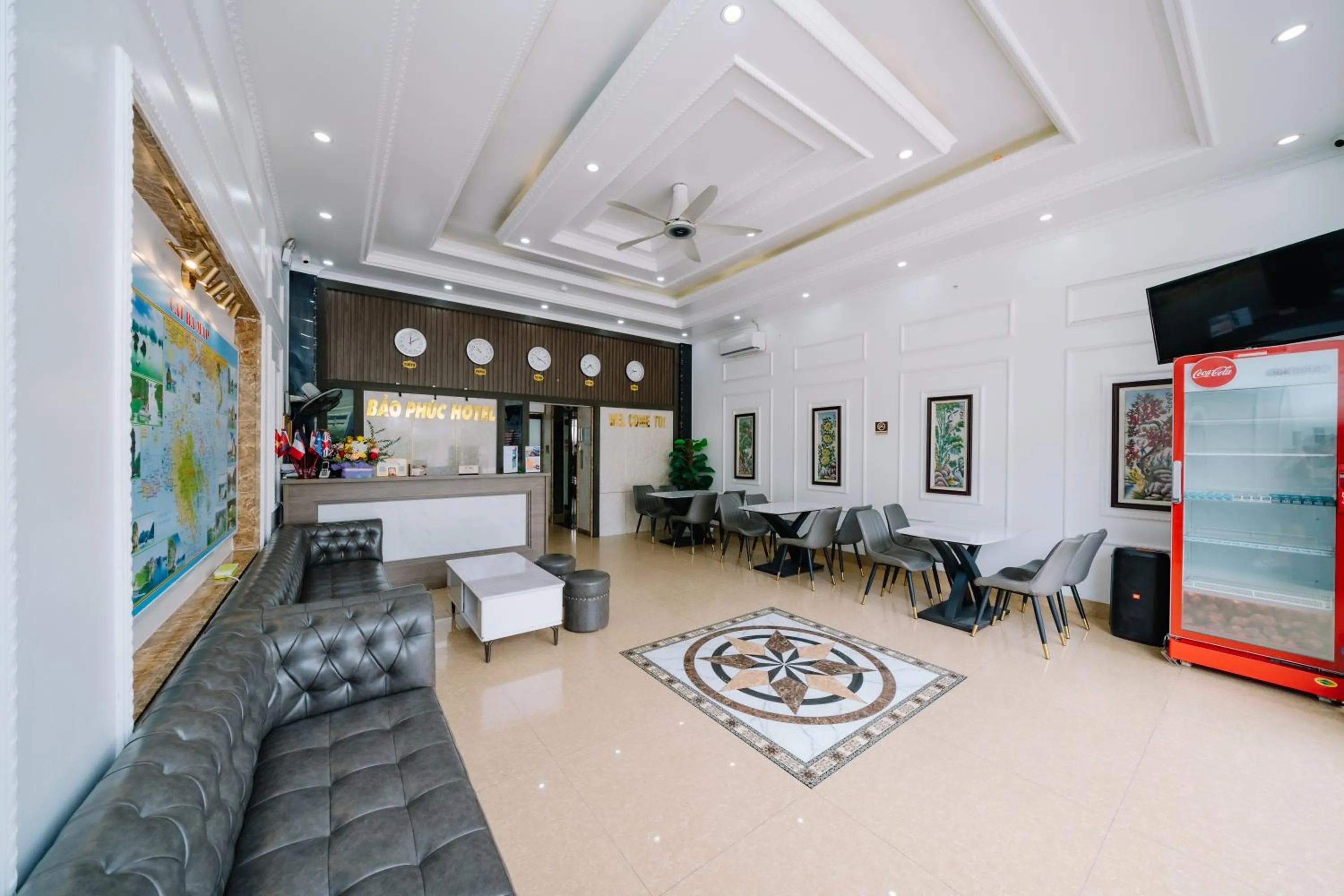 Lobby or reception in Bao Phuc Hotel