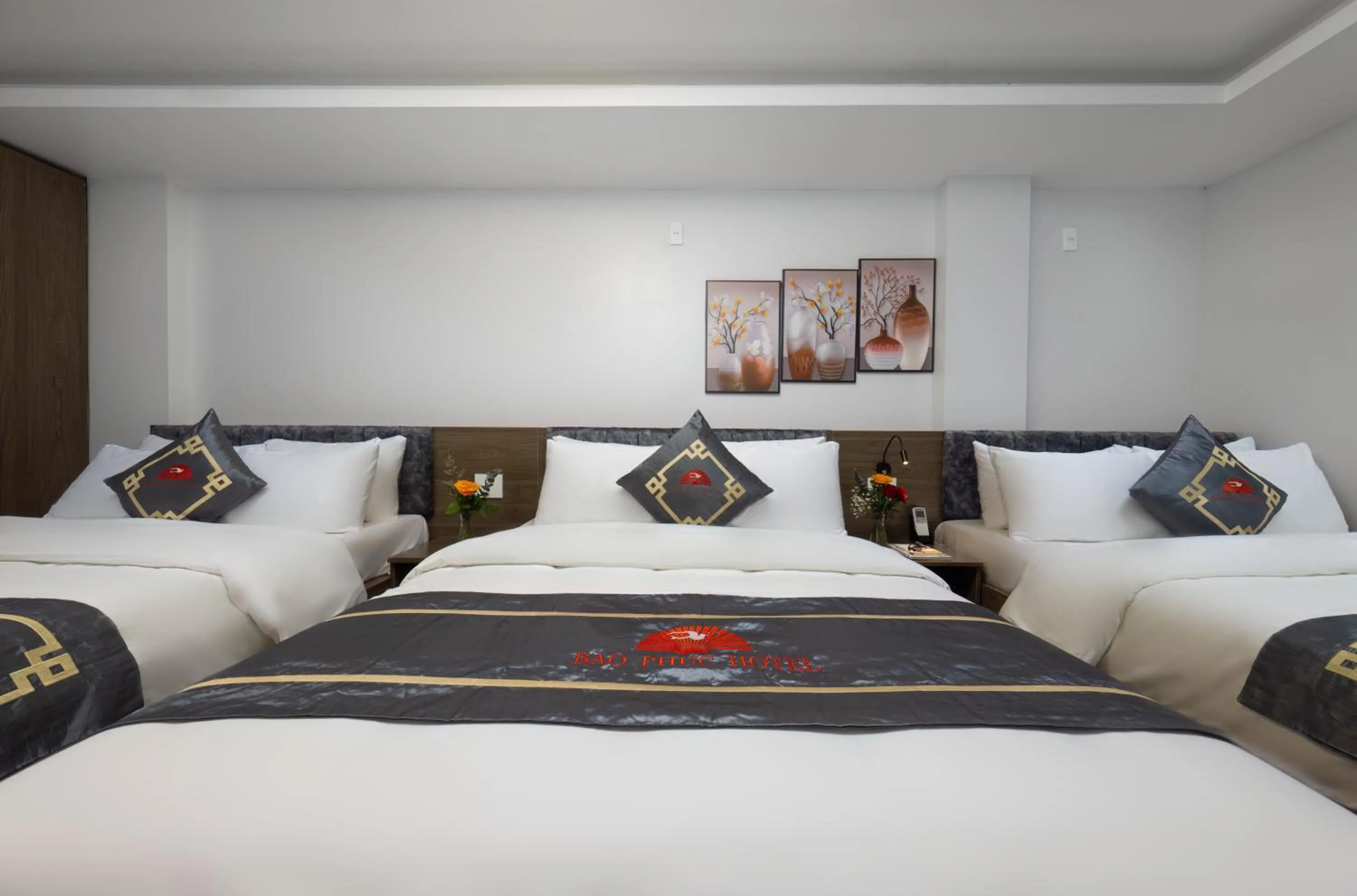 Bed in Bao Phuc Hotel