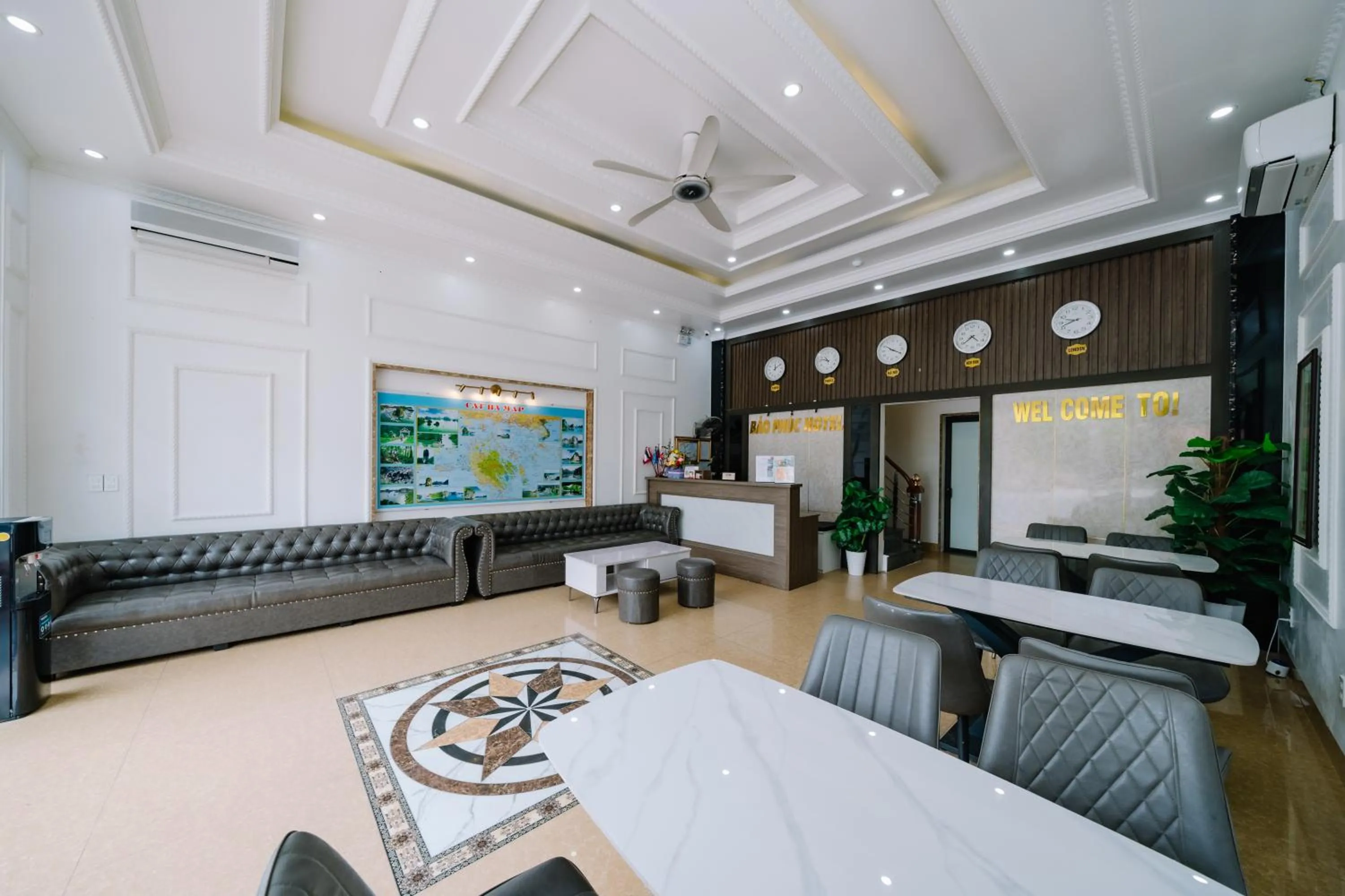Lobby or reception in Bao Phuc Hotel