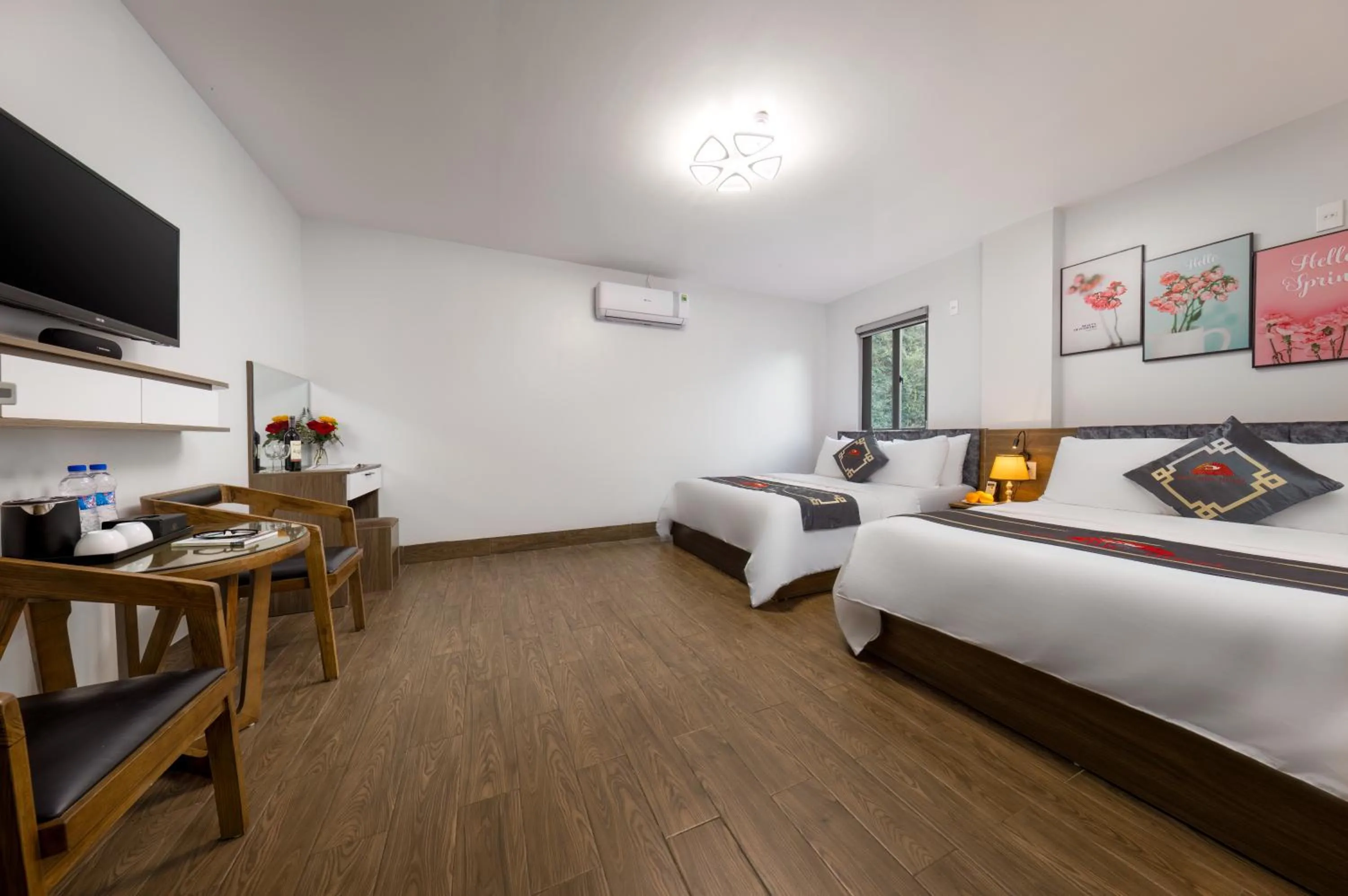 Bed in Bao Phuc Hotel