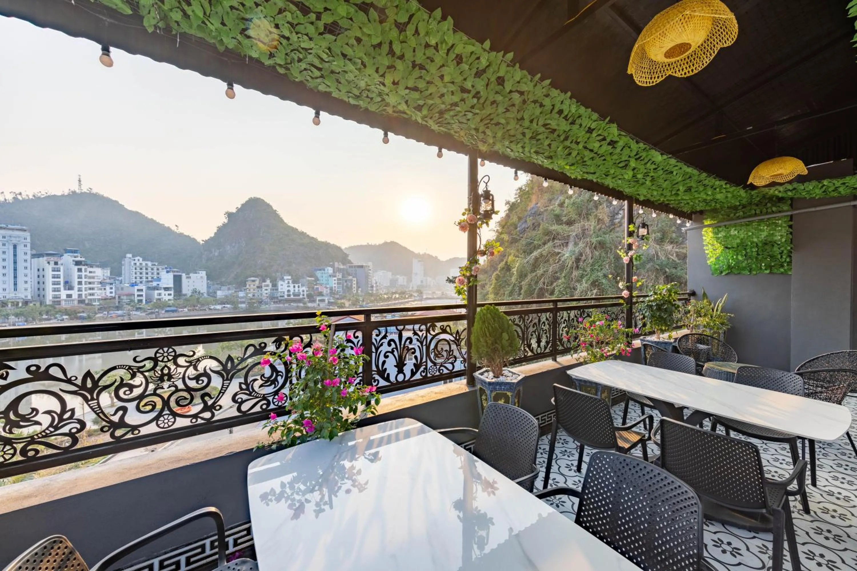 Natural landscape in Bao Phuc Hotel