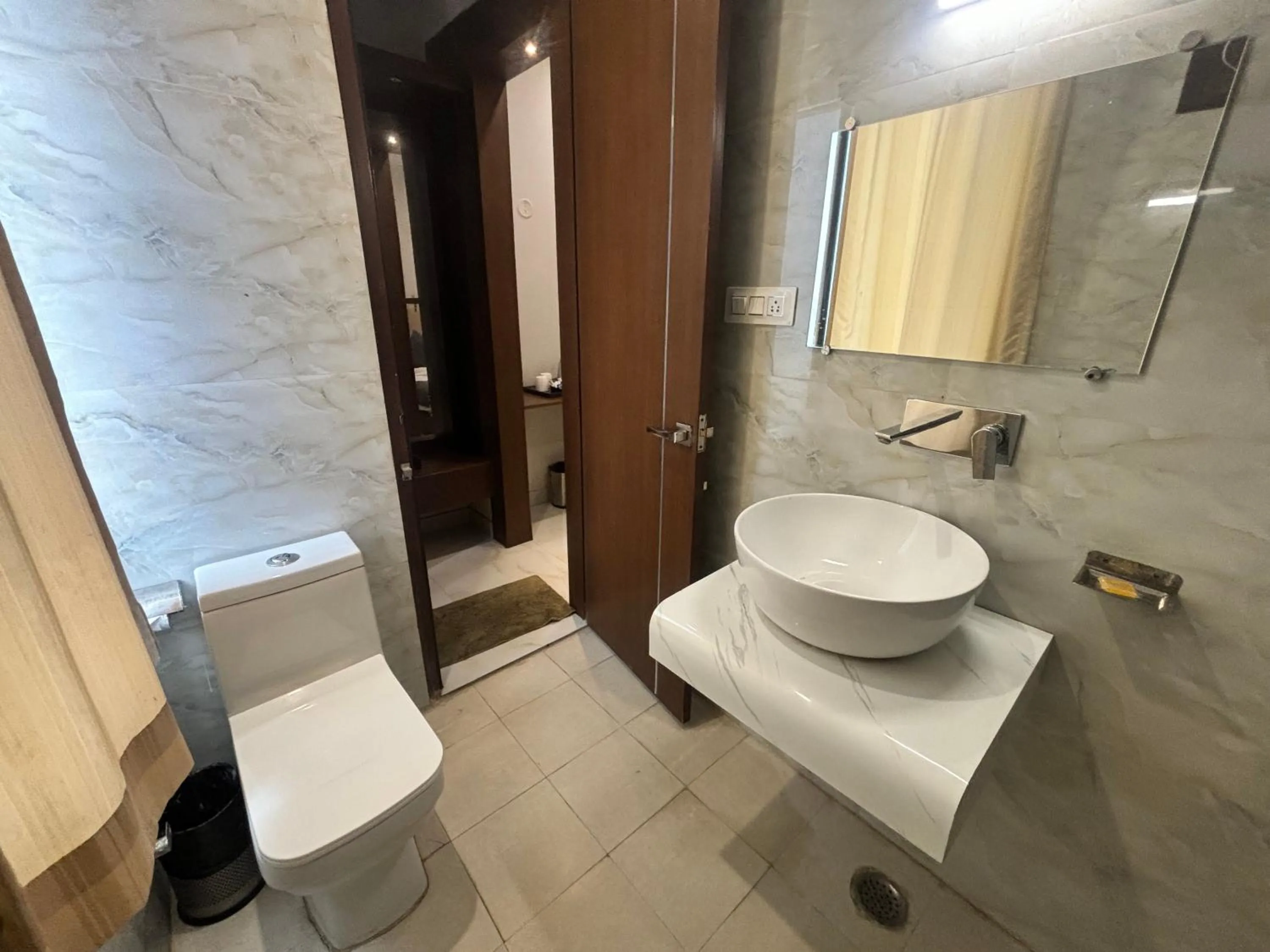 Bathroom in ShriGo Hotel Haridwar