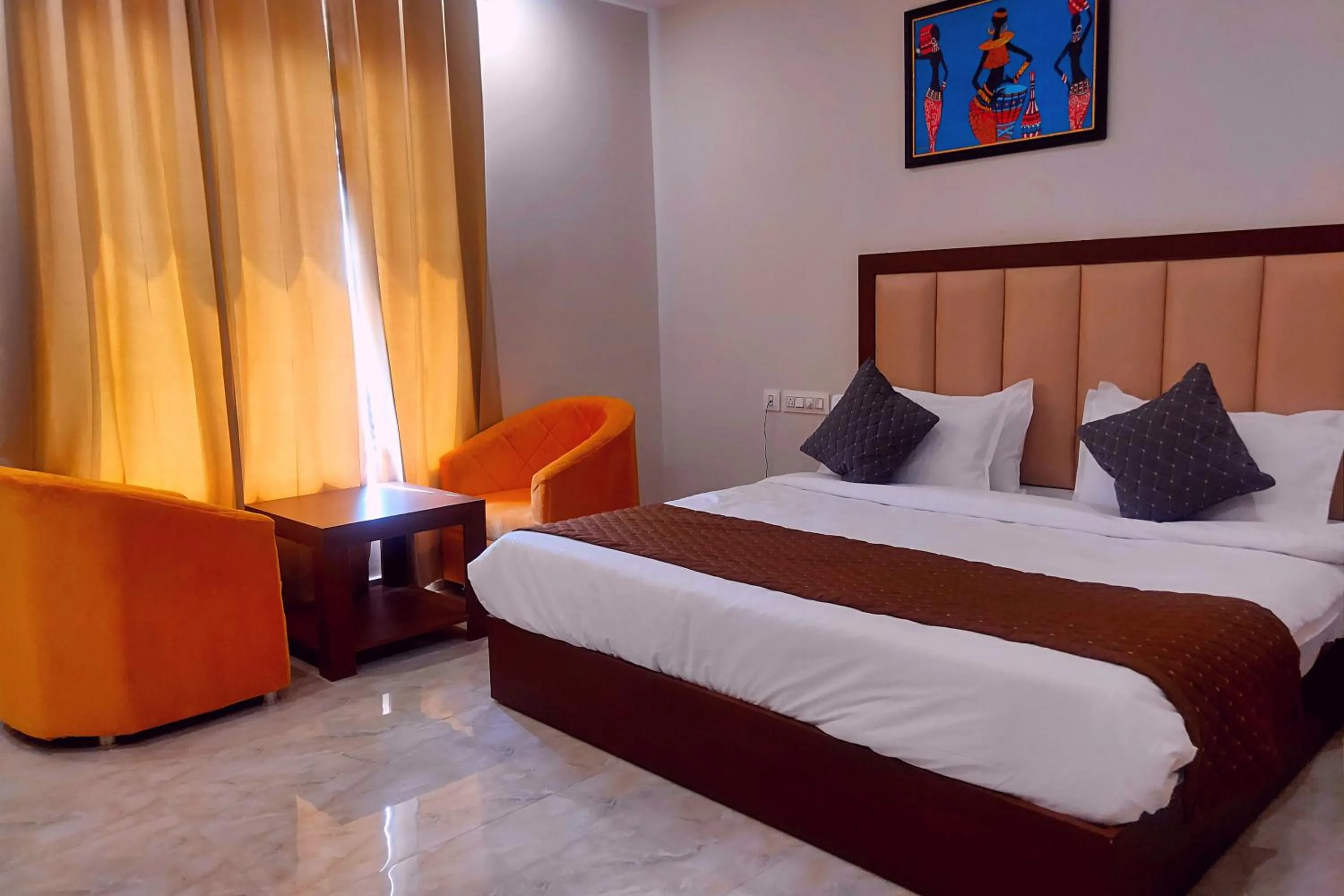 Bedroom in ShriGo Hotel Haridwar