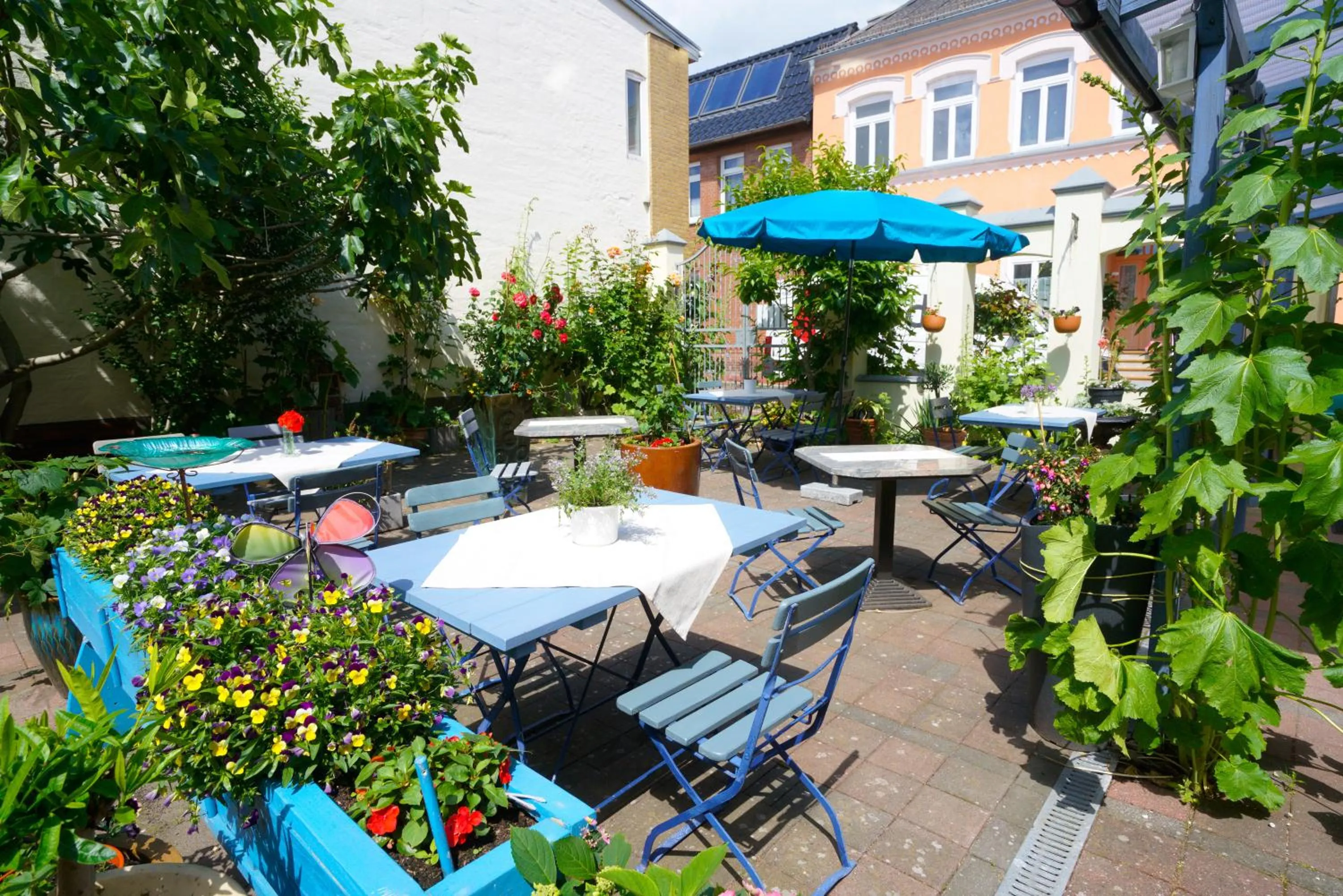 Patio in Hotel Zur Mühle