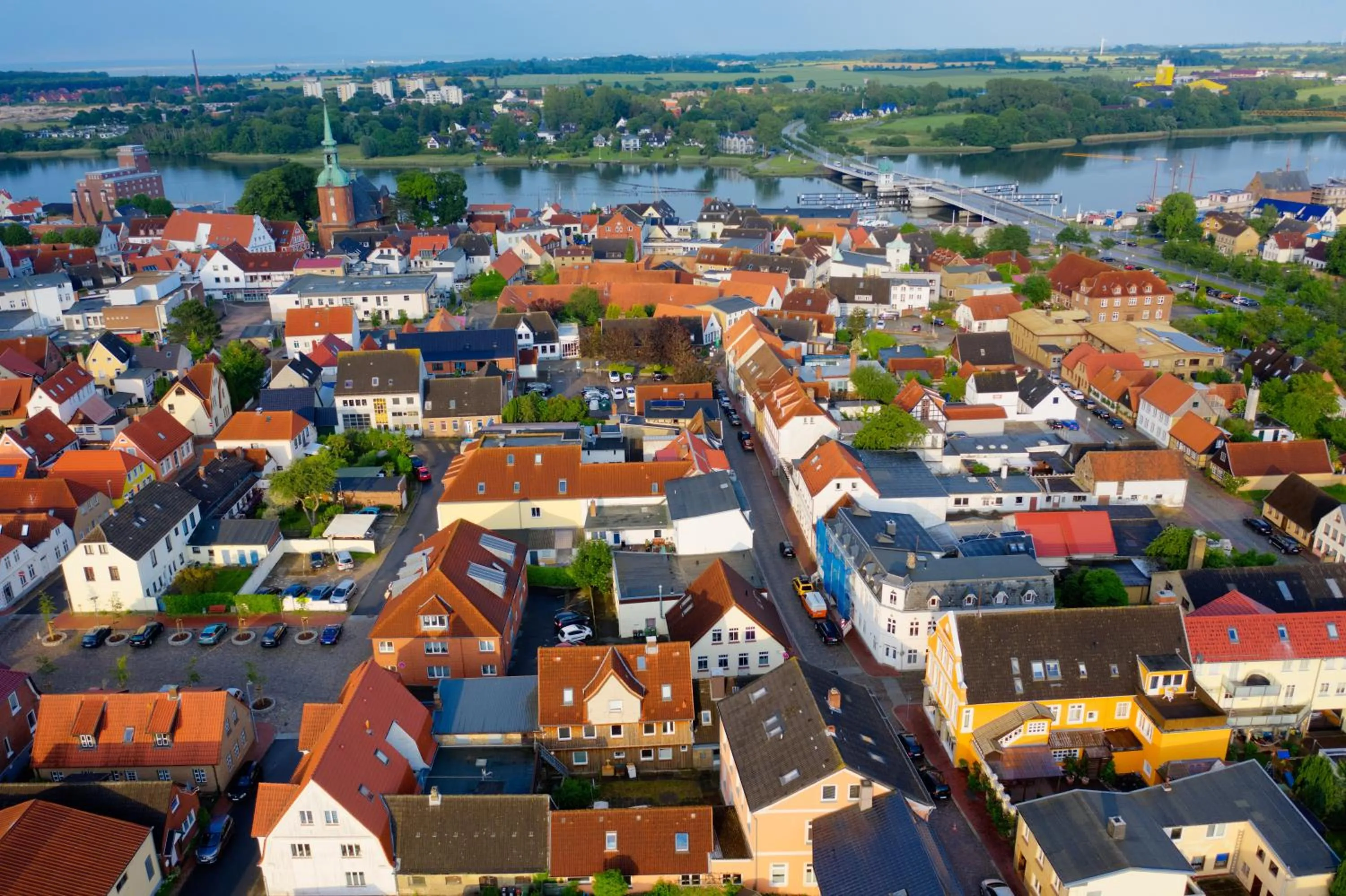 Bird's eye view in Hotel Zur Mühle