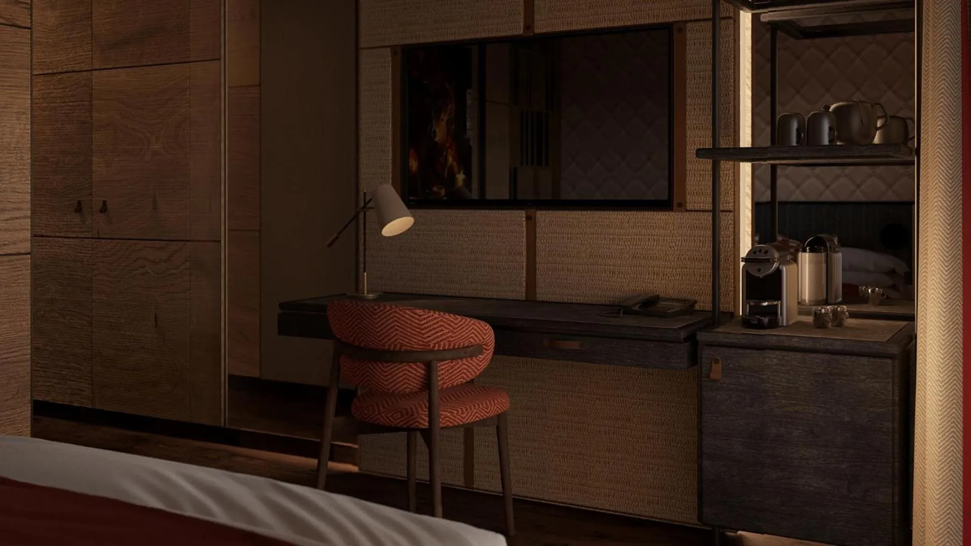 Bedroom in Eight Cortina