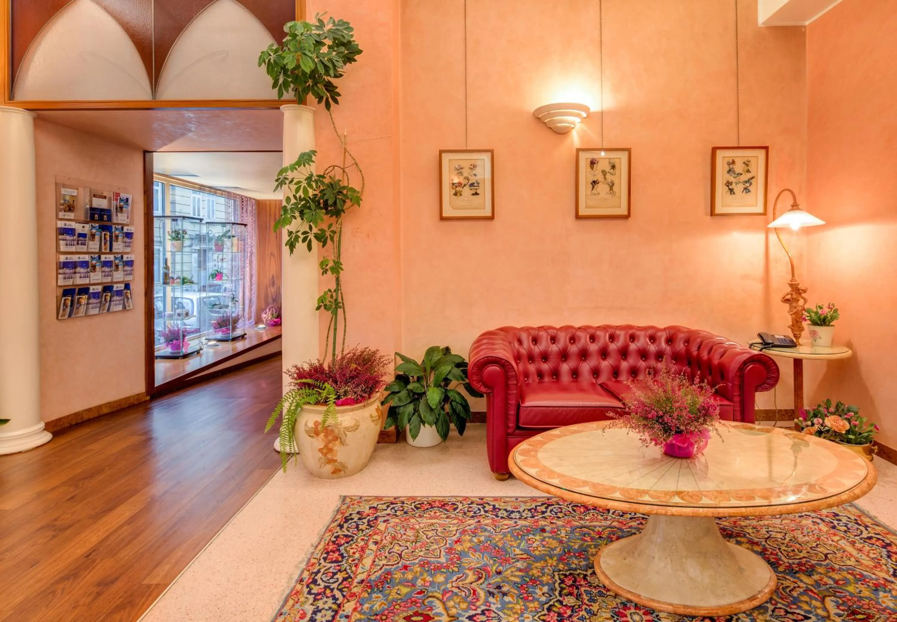 Lobby or reception in Hotel San Giusto