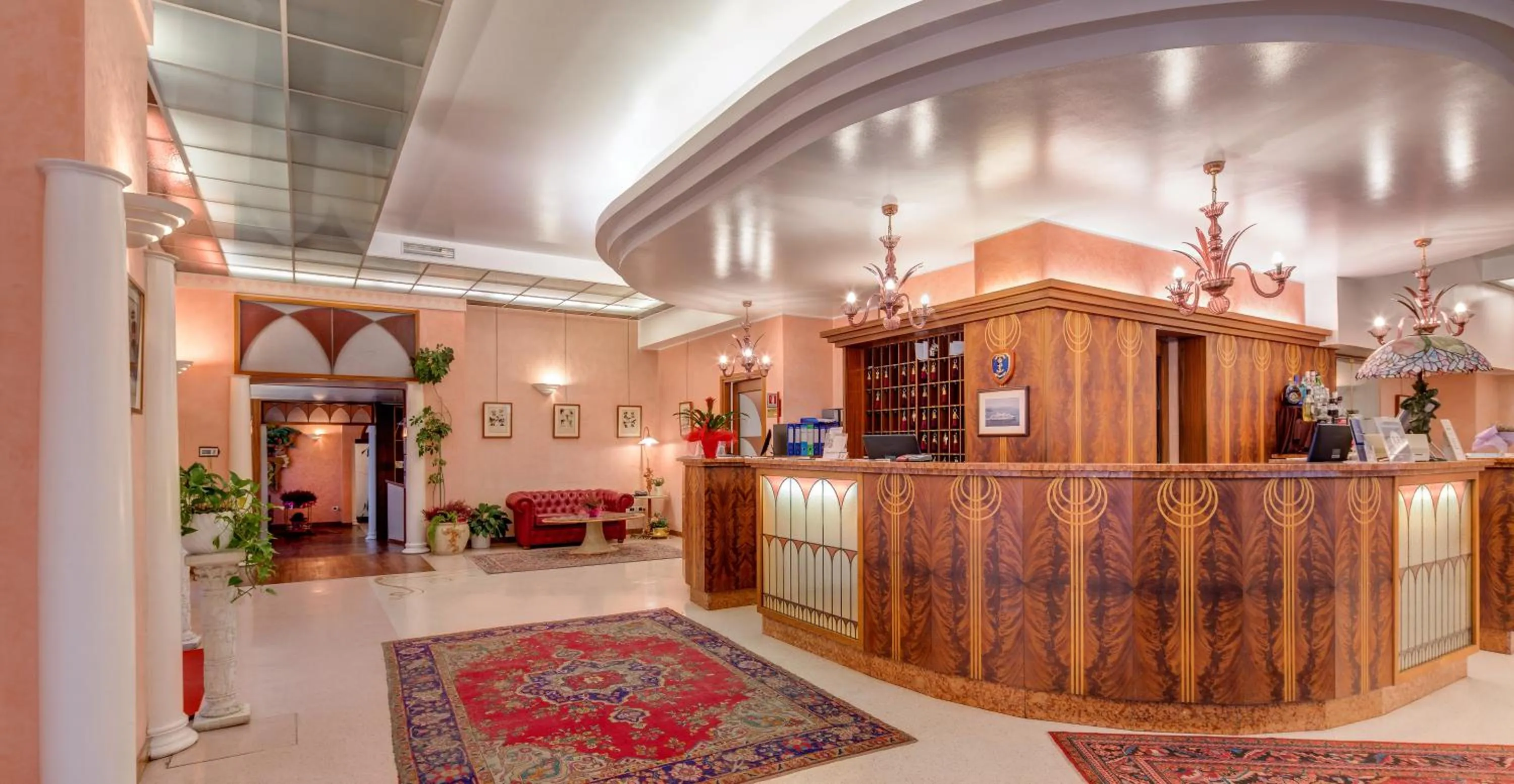 Lobby or reception in Hotel San Giusto