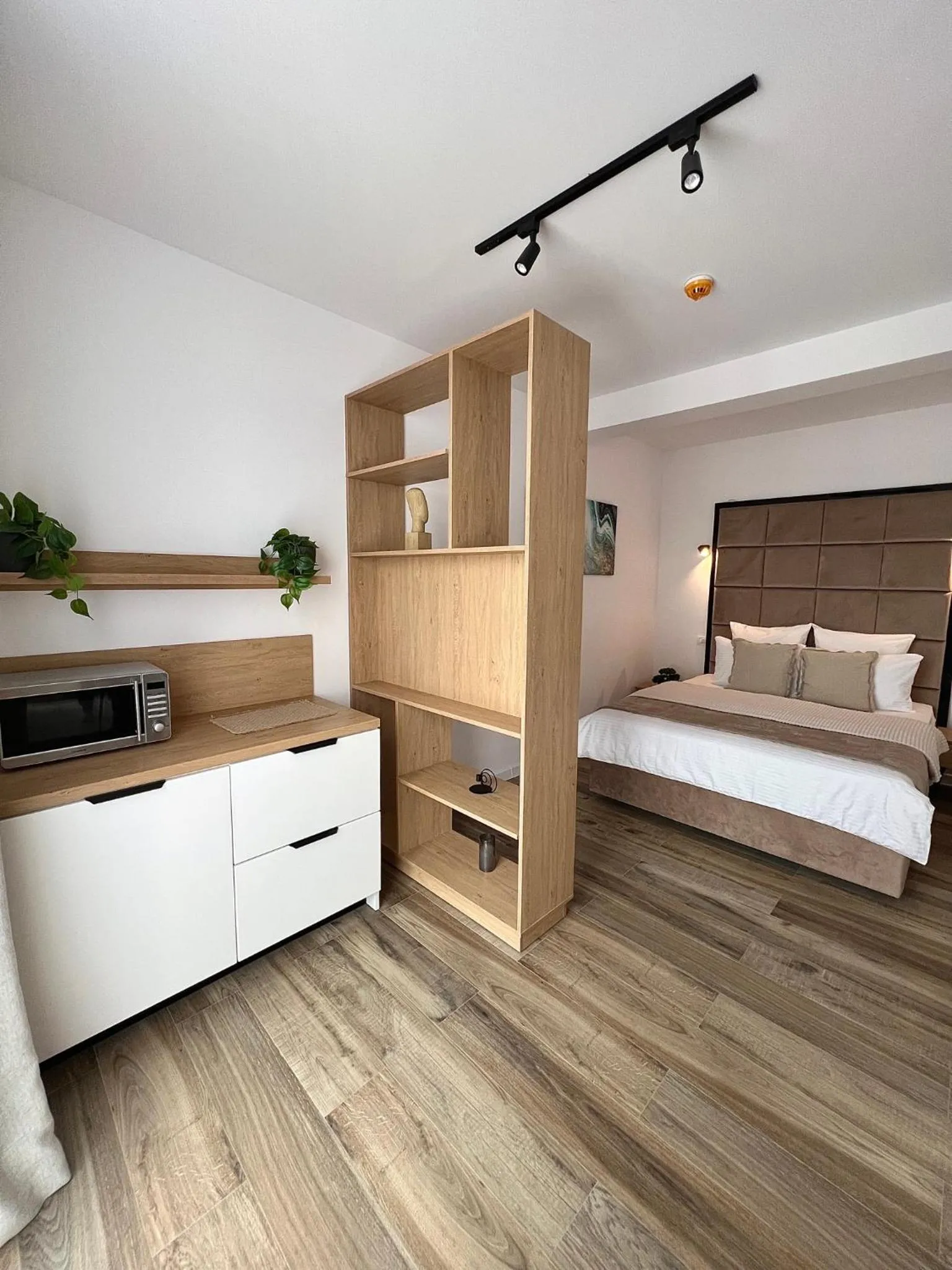 Bed in Atmosphere by the Sea
