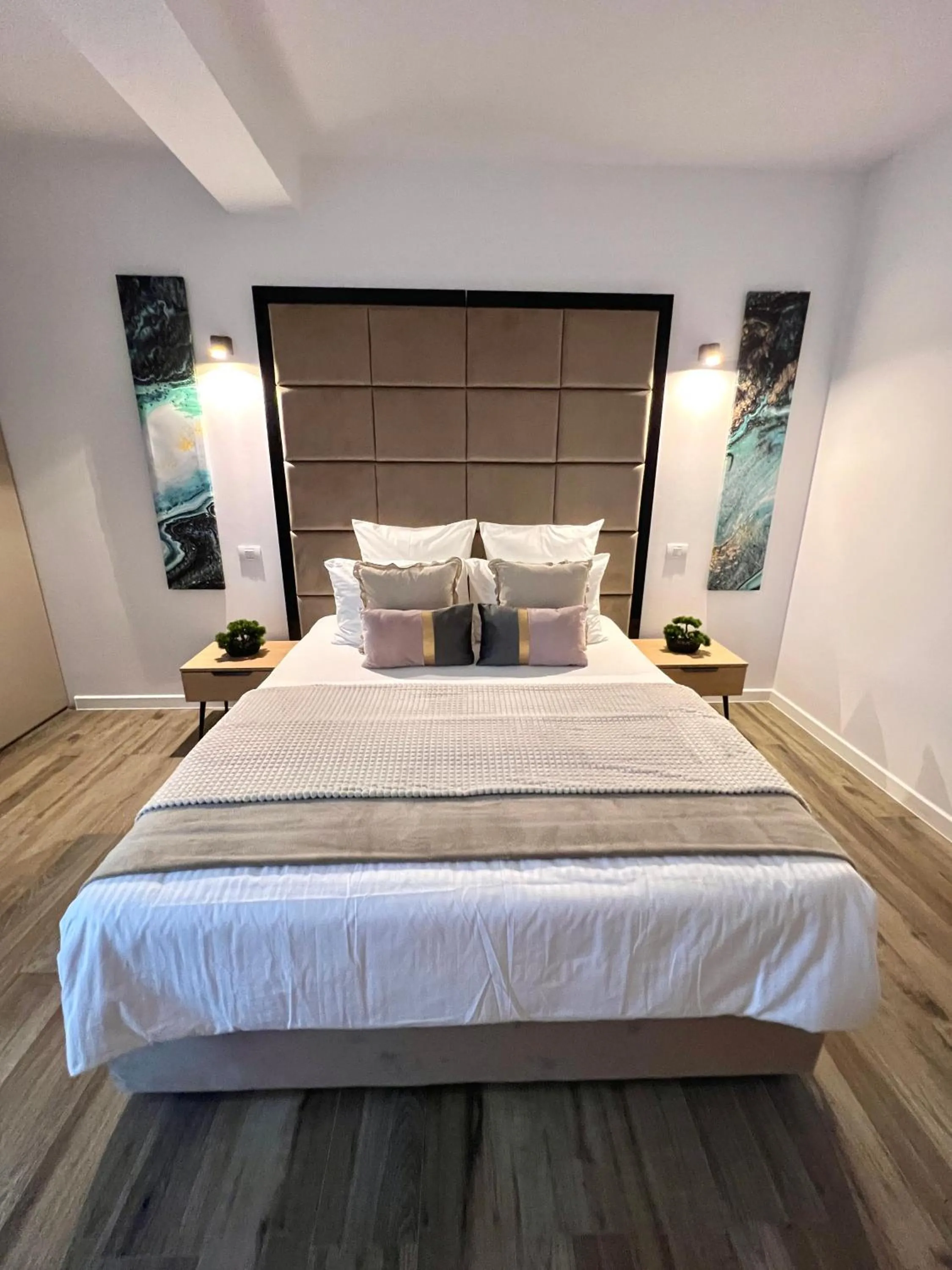 Bed in Atmosphere by the Sea
