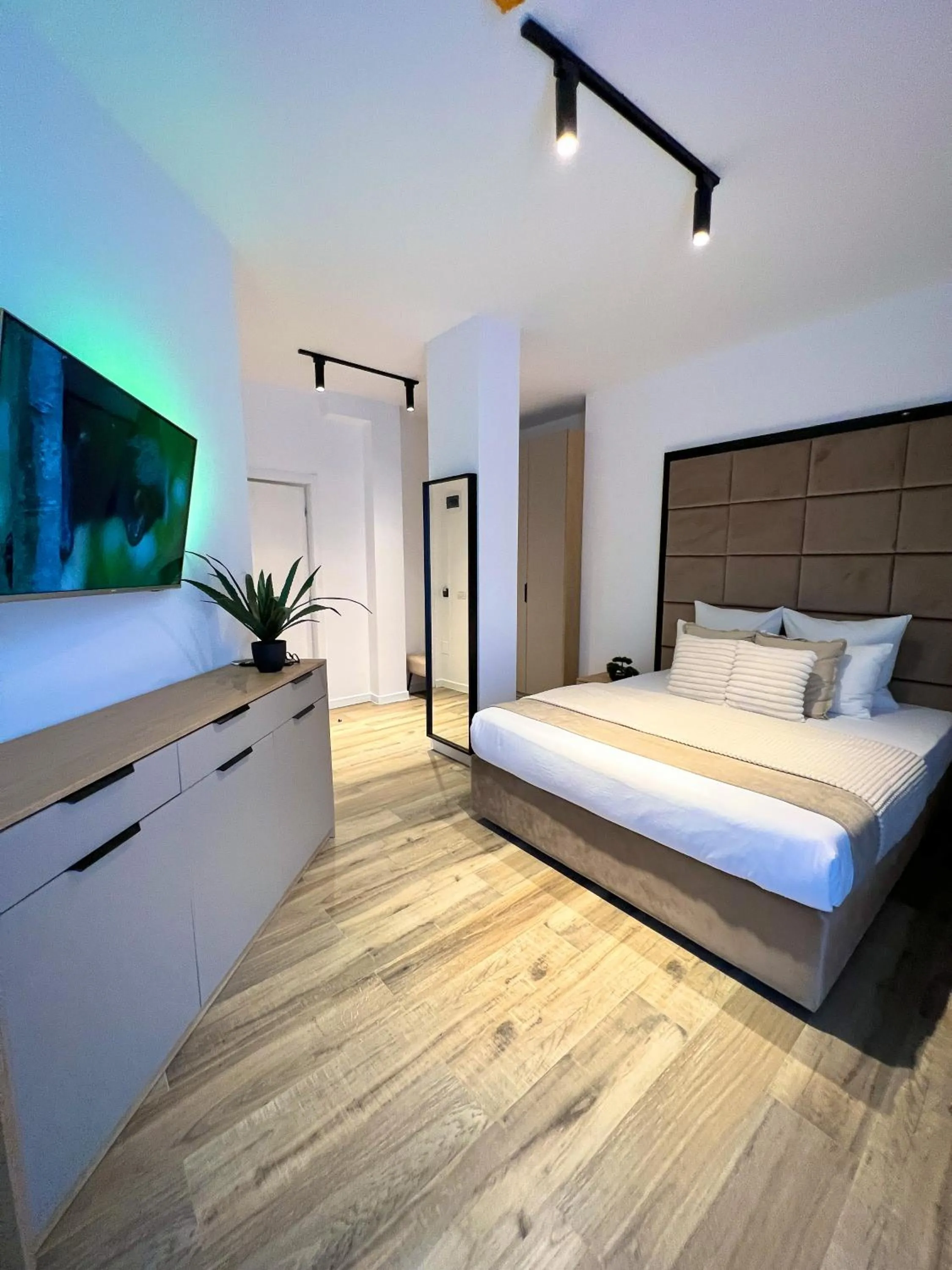 Bed in Atmosphere by the Sea