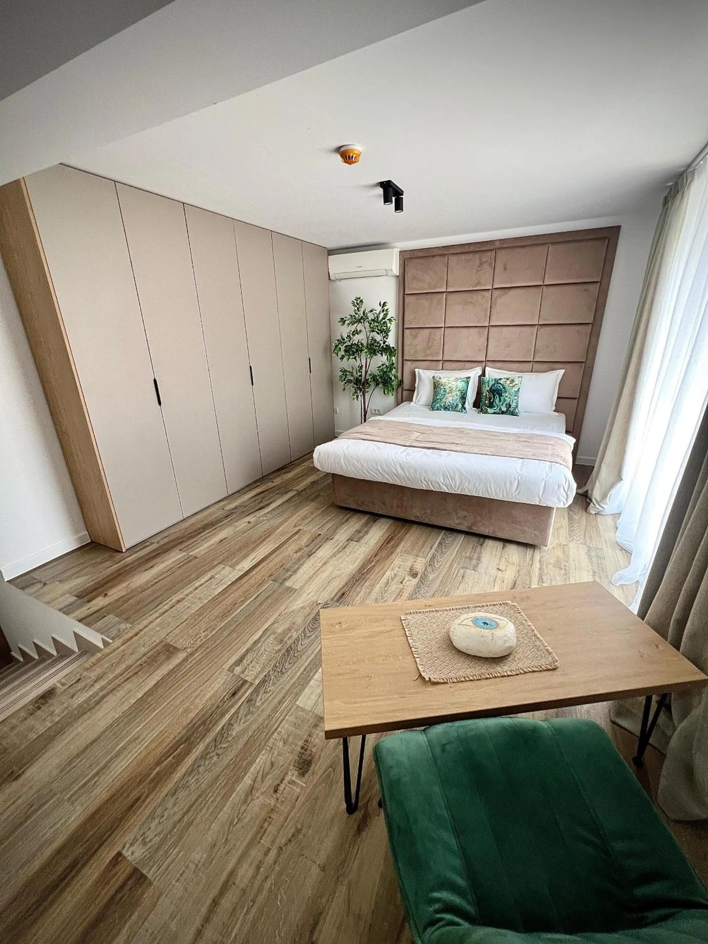 Bed in Atmosphere by the Sea