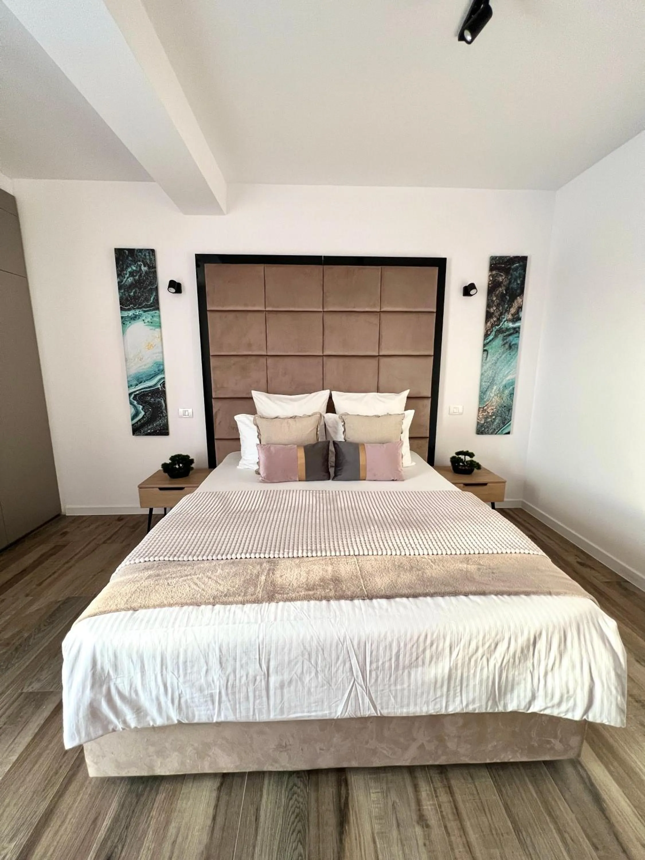 Bed in Atmosphere by the Sea