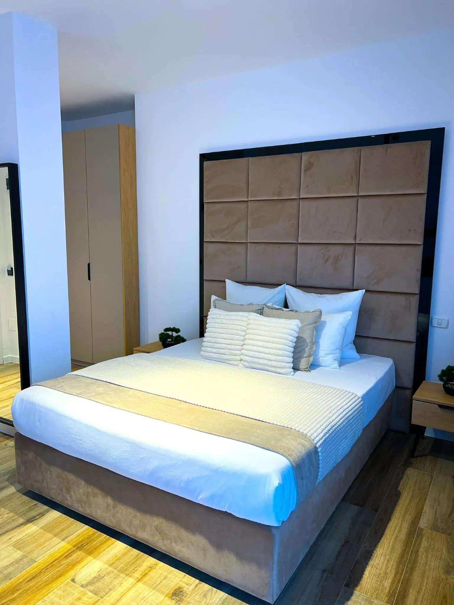 Bed in Atmosphere by the Sea