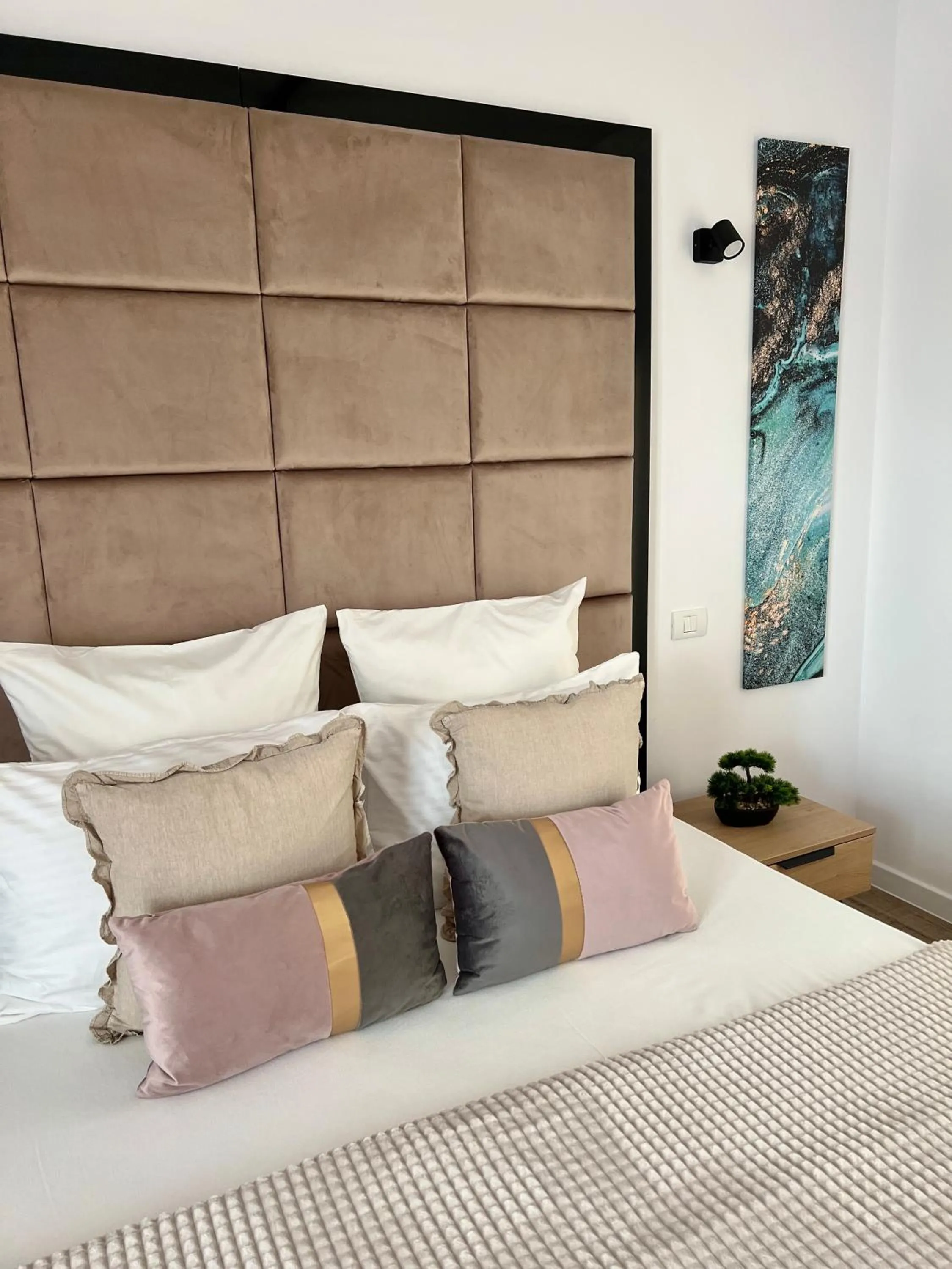 Bed in Atmosphere by the Sea