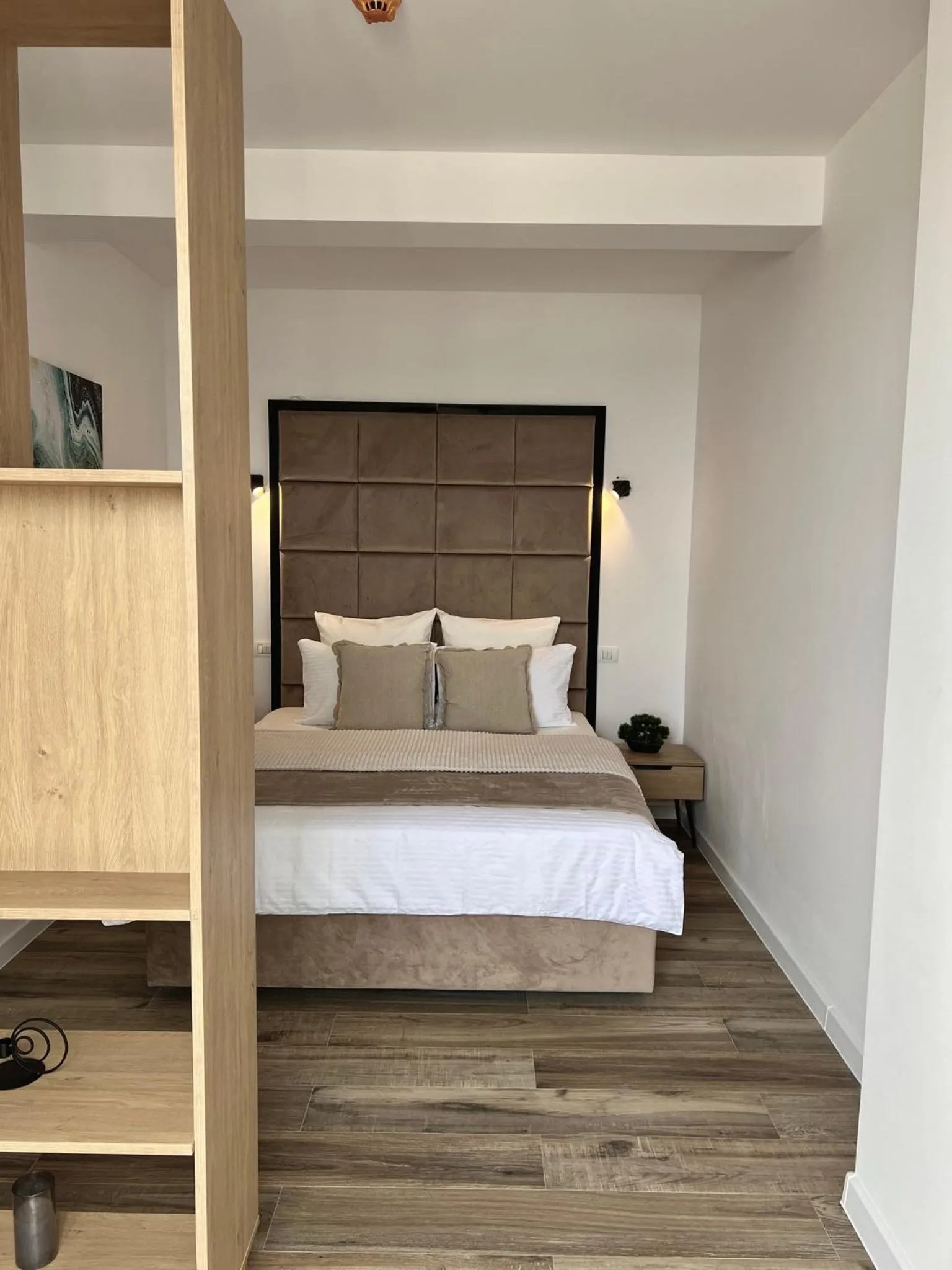 Bed in Atmosphere by the Sea