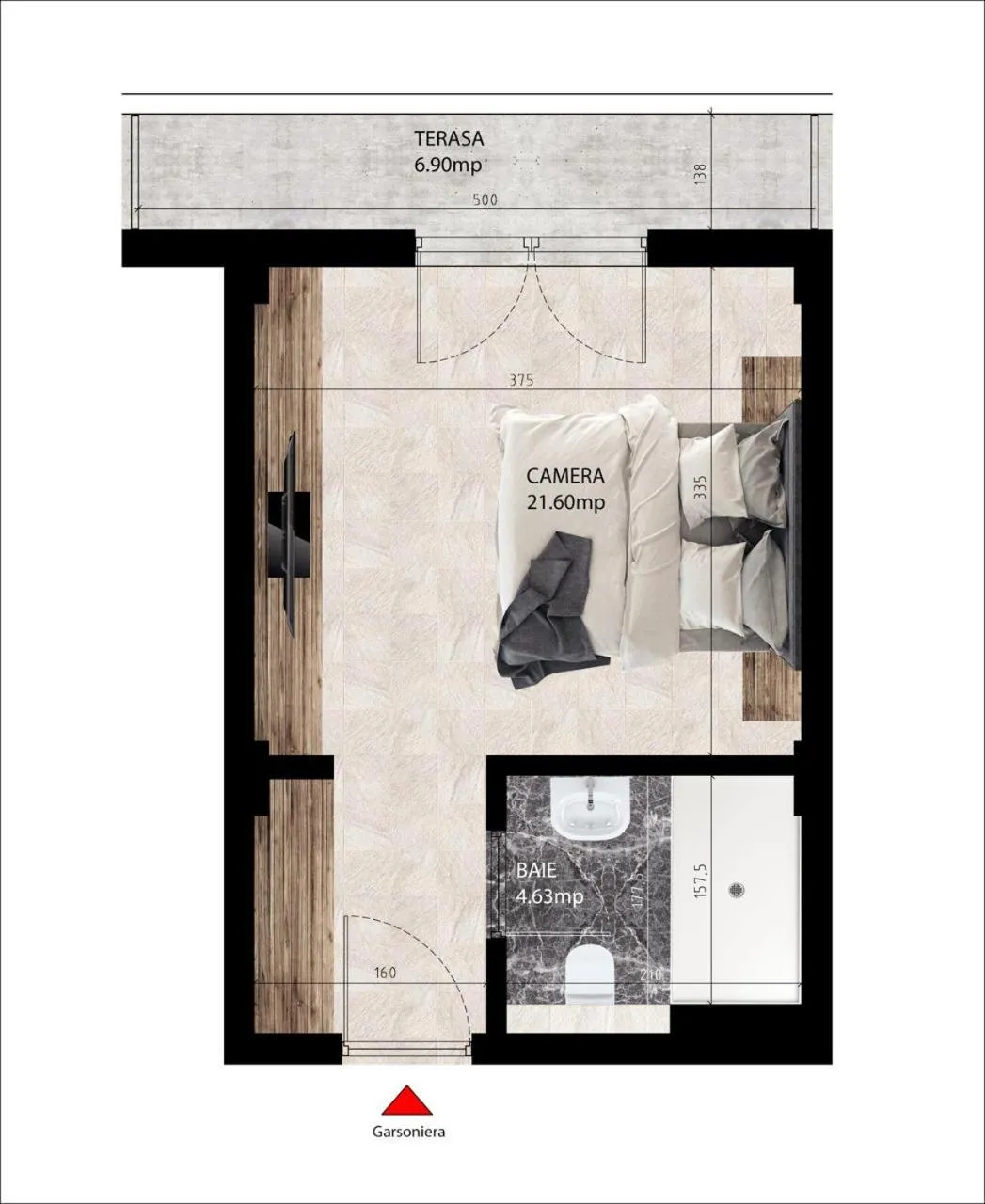 Floor plan in Atmosphere by the Sea